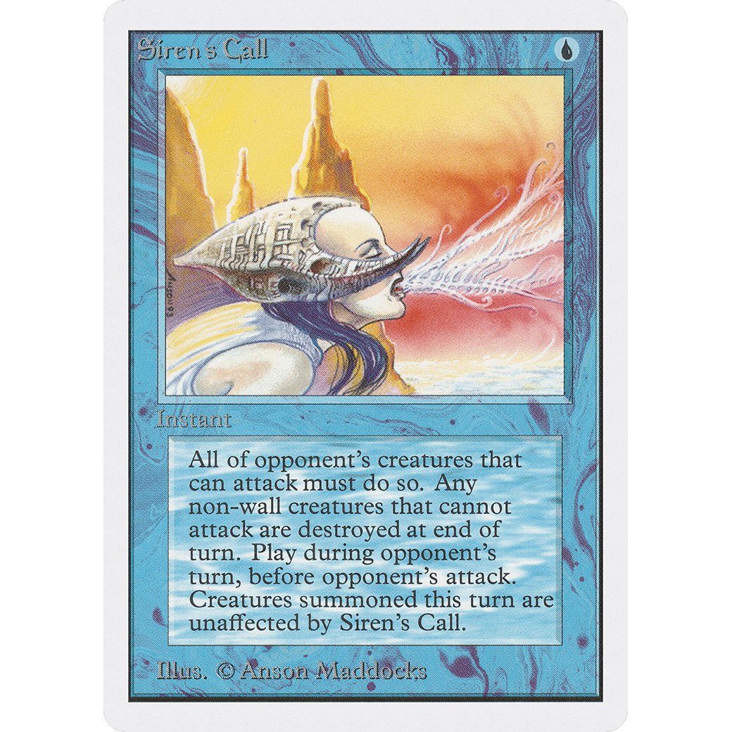 MTG Singles - Siren's Call - Unlimited - Regular