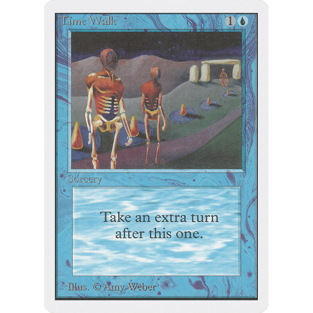 MTG Singles - Time Walk - Unlimited - 