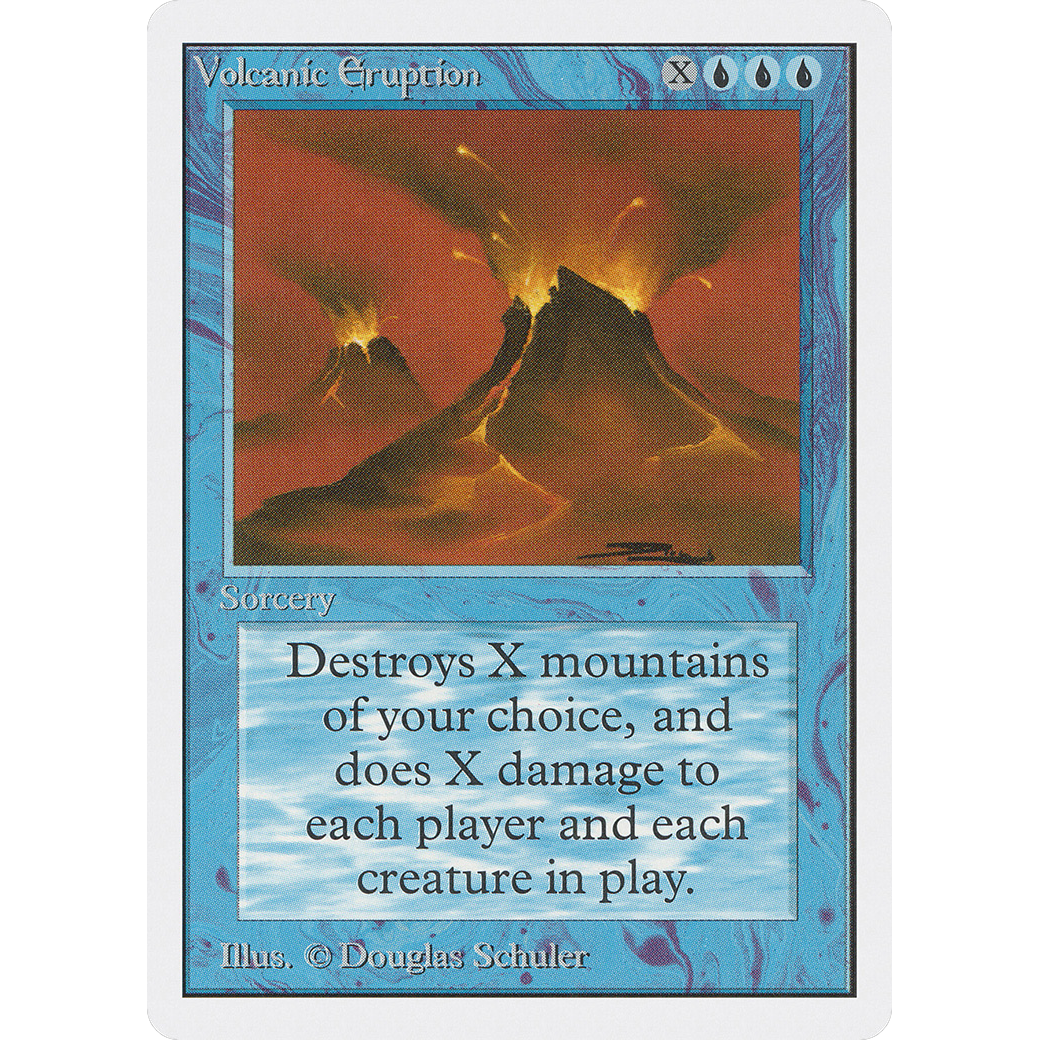 MTG Singles - Volcanic Eruption - Unlimited - Regular