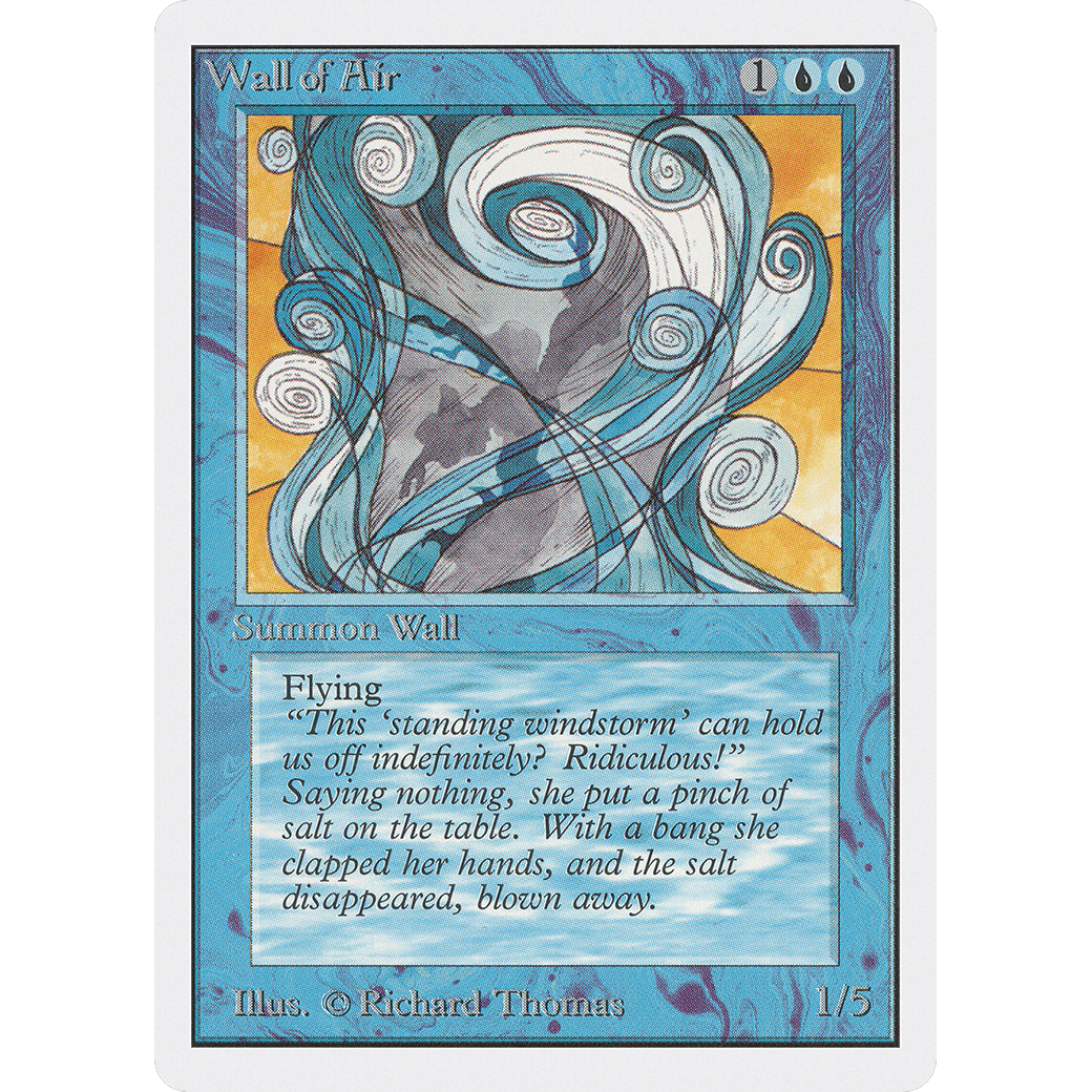 MTG Singles - Wall of Air - Unlimited - Regular