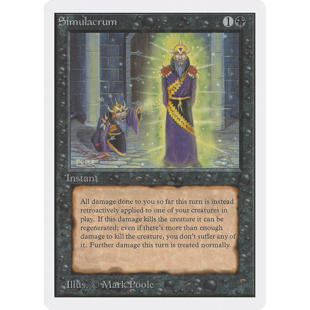 MTG Singles - Simulacrum - Unlimited - Regular