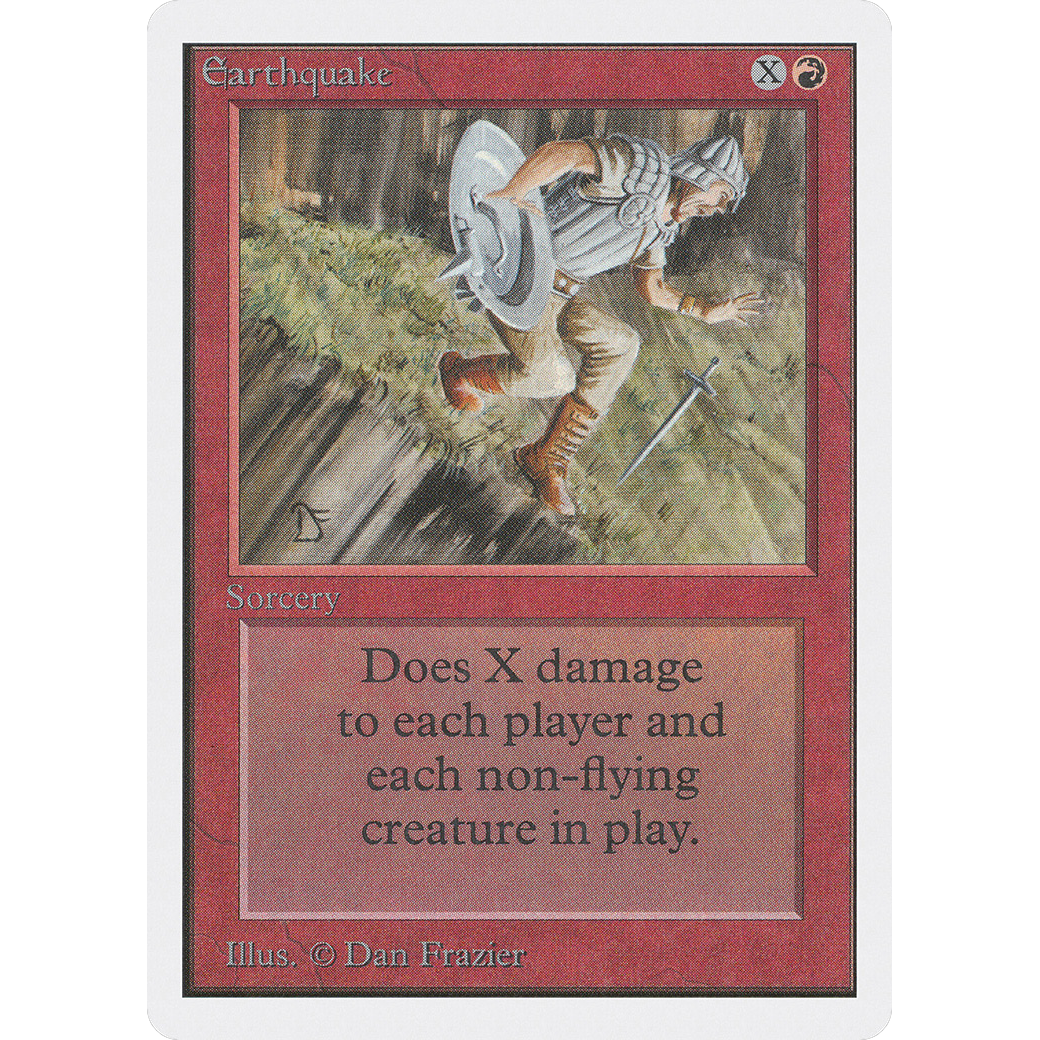 MTG Singles - Earthquake - Unlimited - Regular