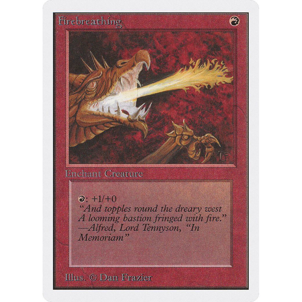 MTG Singles - Firebreathing - Unlimited - Regular