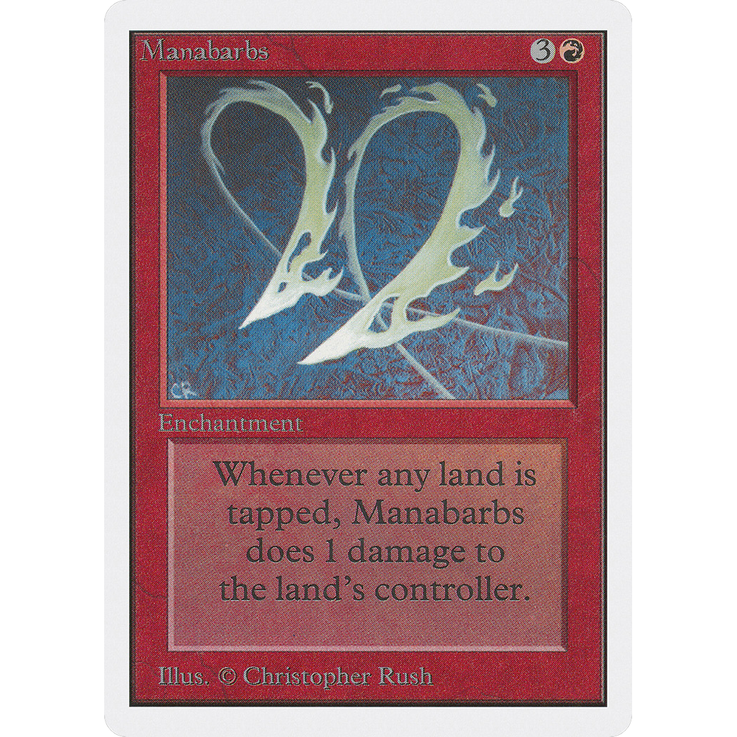 MTG Singles - Manabarbs - Unlimited - Regular