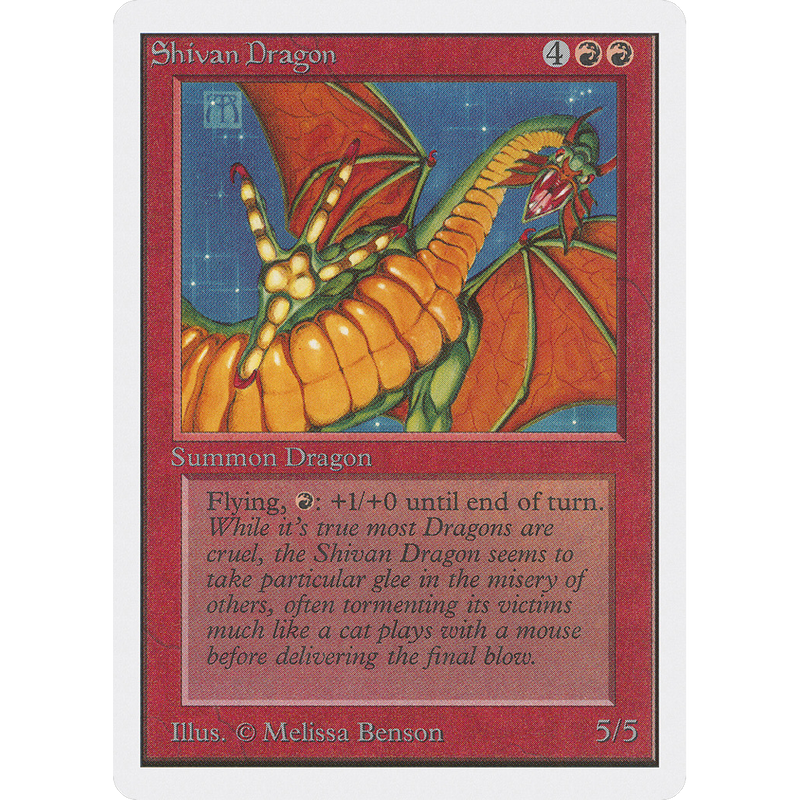Shivan Dragon - Unlimited