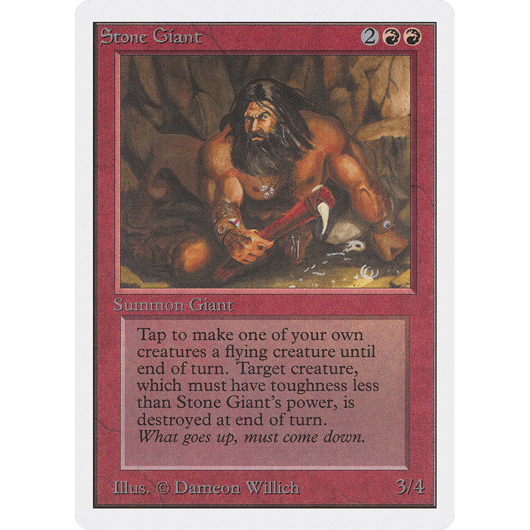 MTG Singles - Stone Giant - Unlimited - Regular