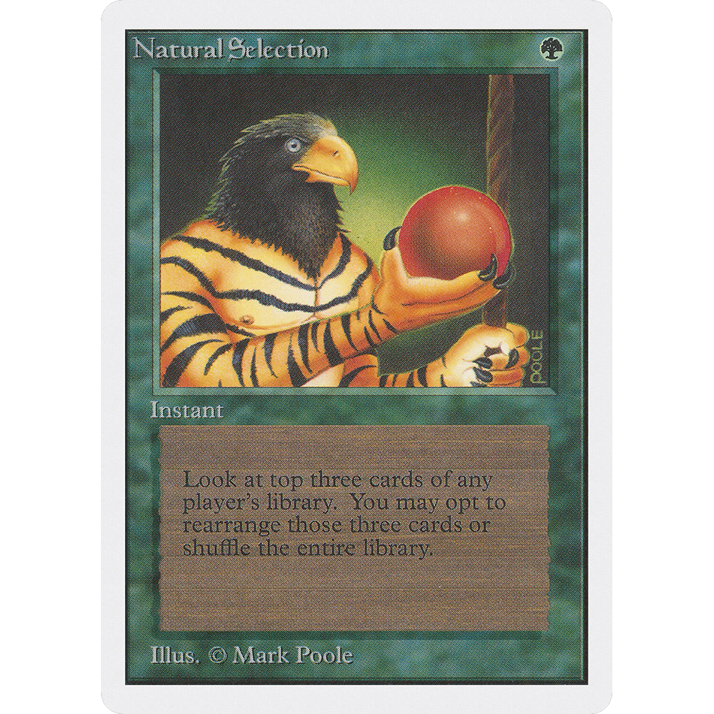 MTG Singles - Natural Selection - Unlimited - Regular