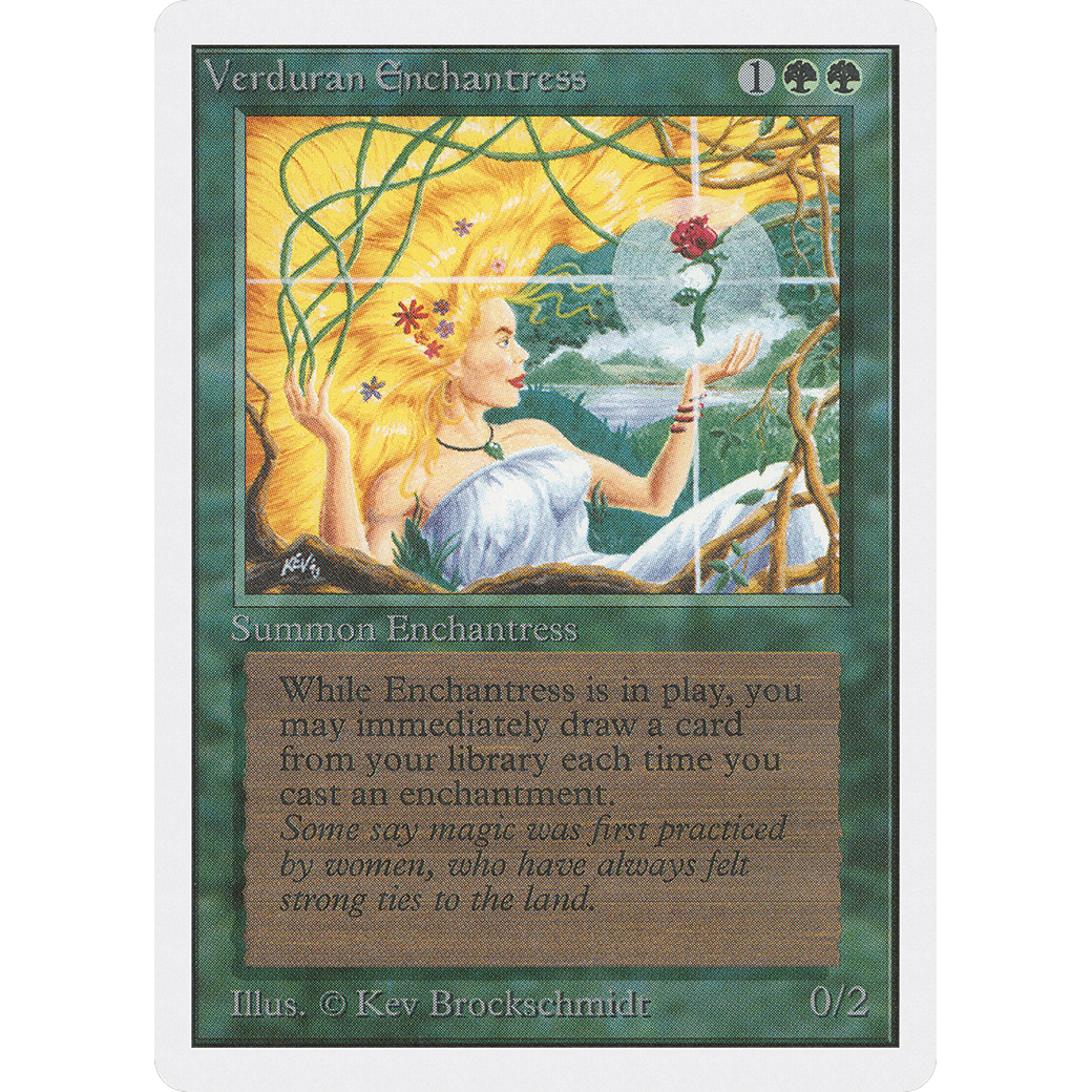 MTG Singles - Verduran Enchantress - Unlimited - Regular