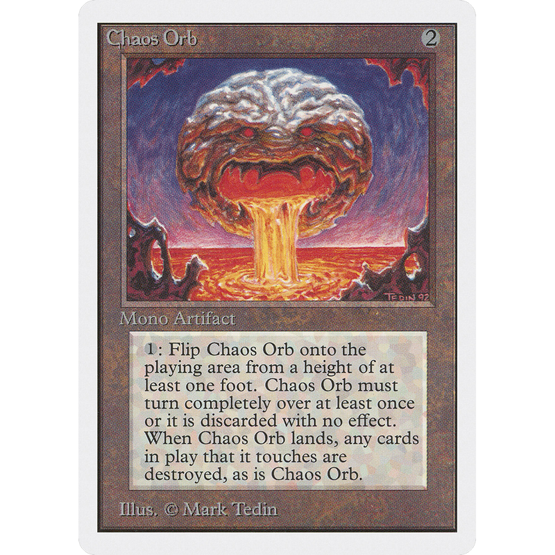 MTG Singles - Chaos Orb - Unlimited - 