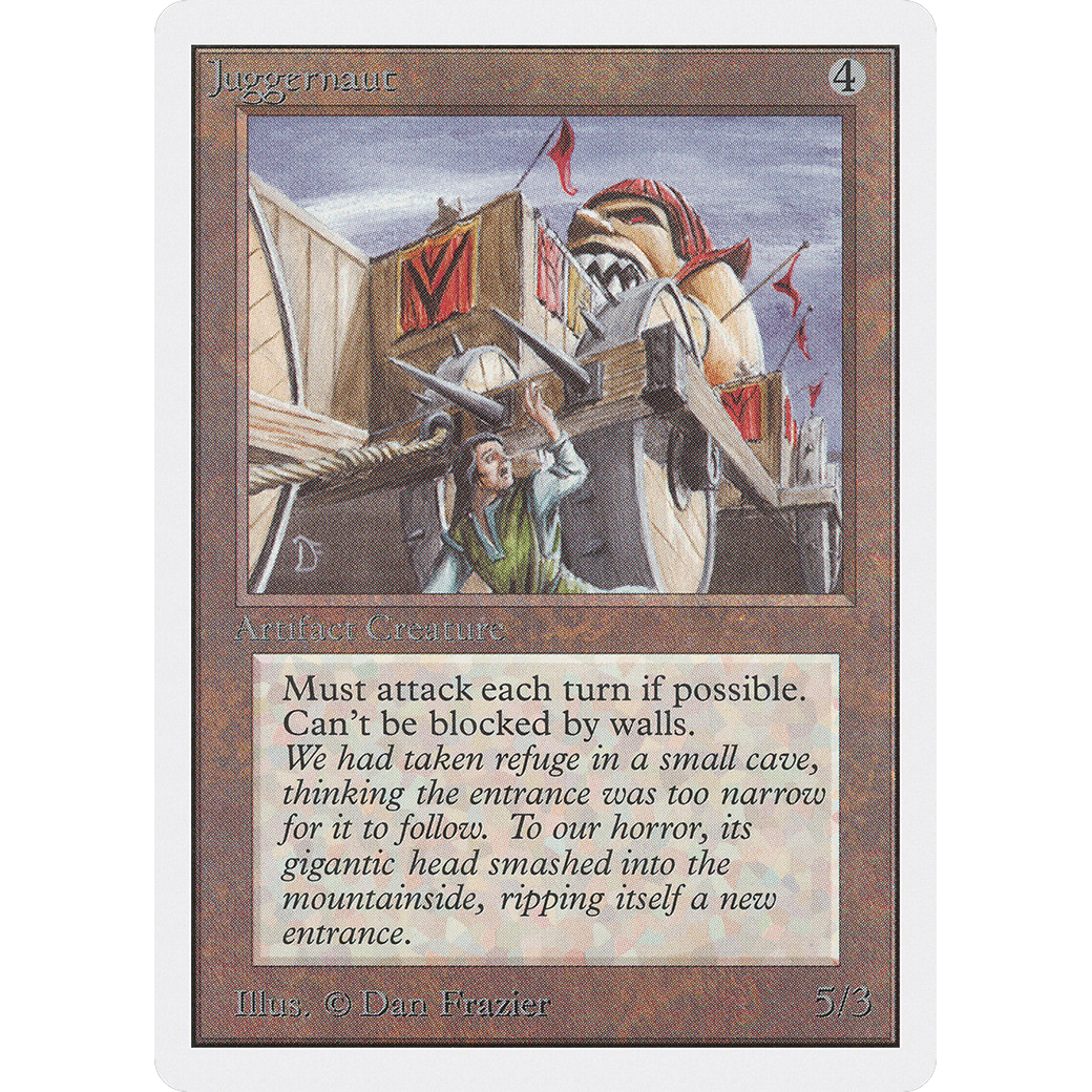 MTG Singles - Juggernaut - Unlimited - Regular