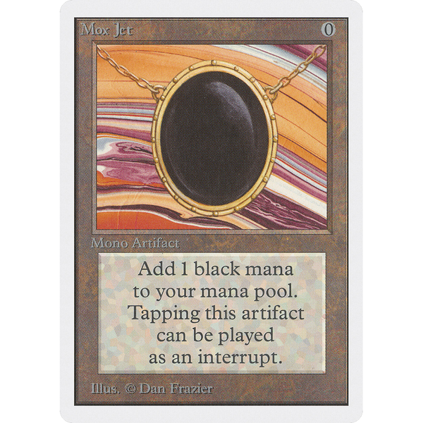 MTG Singles - Mox Jet - Unlimited - 