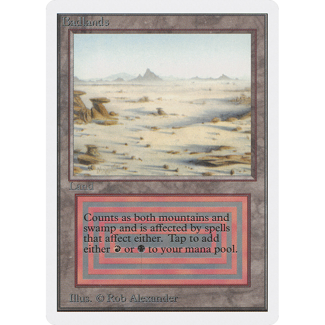 MTG Singles - Badlands - Unlimited - 