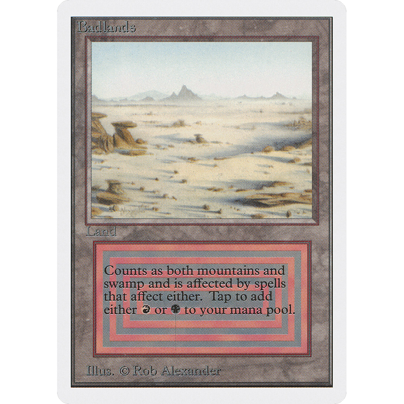 MTG Singles - Badlands - Unlimited - 