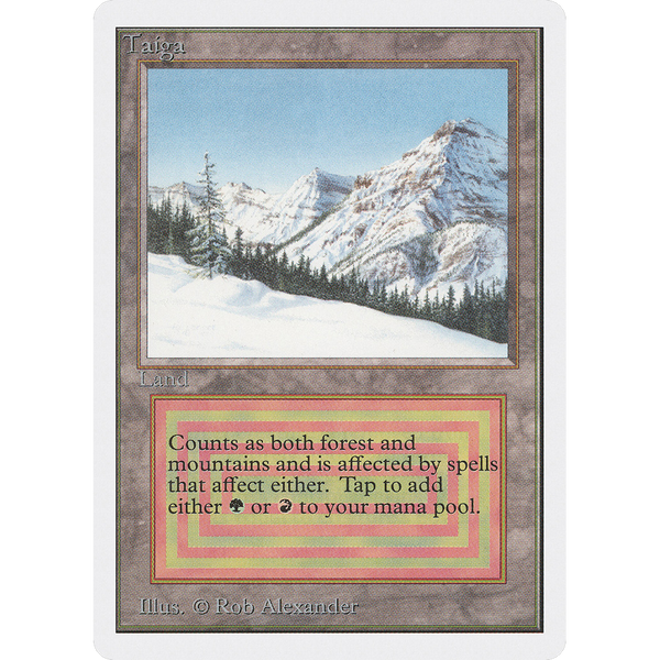 MTG Singles - Taiga - Unlimited - 