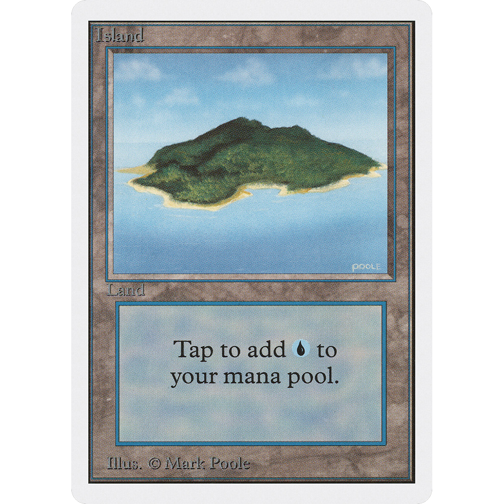 MTG Singles - Island (V.2) - Unlimited - Regular