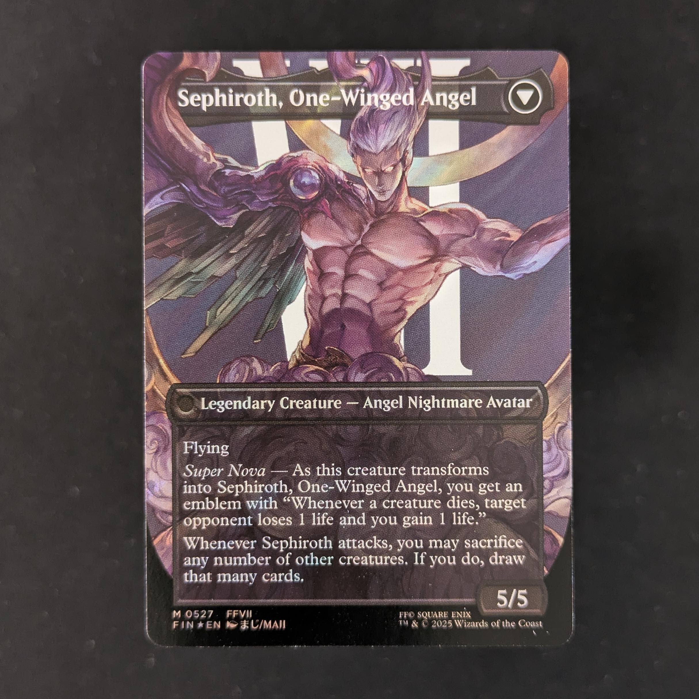MTG Singles - [FOIL] Sephiroth, Fabled SOLDIER (Surge Foil) - Magic: The Gathering - FINAL FANTASY: Extras - NM - 