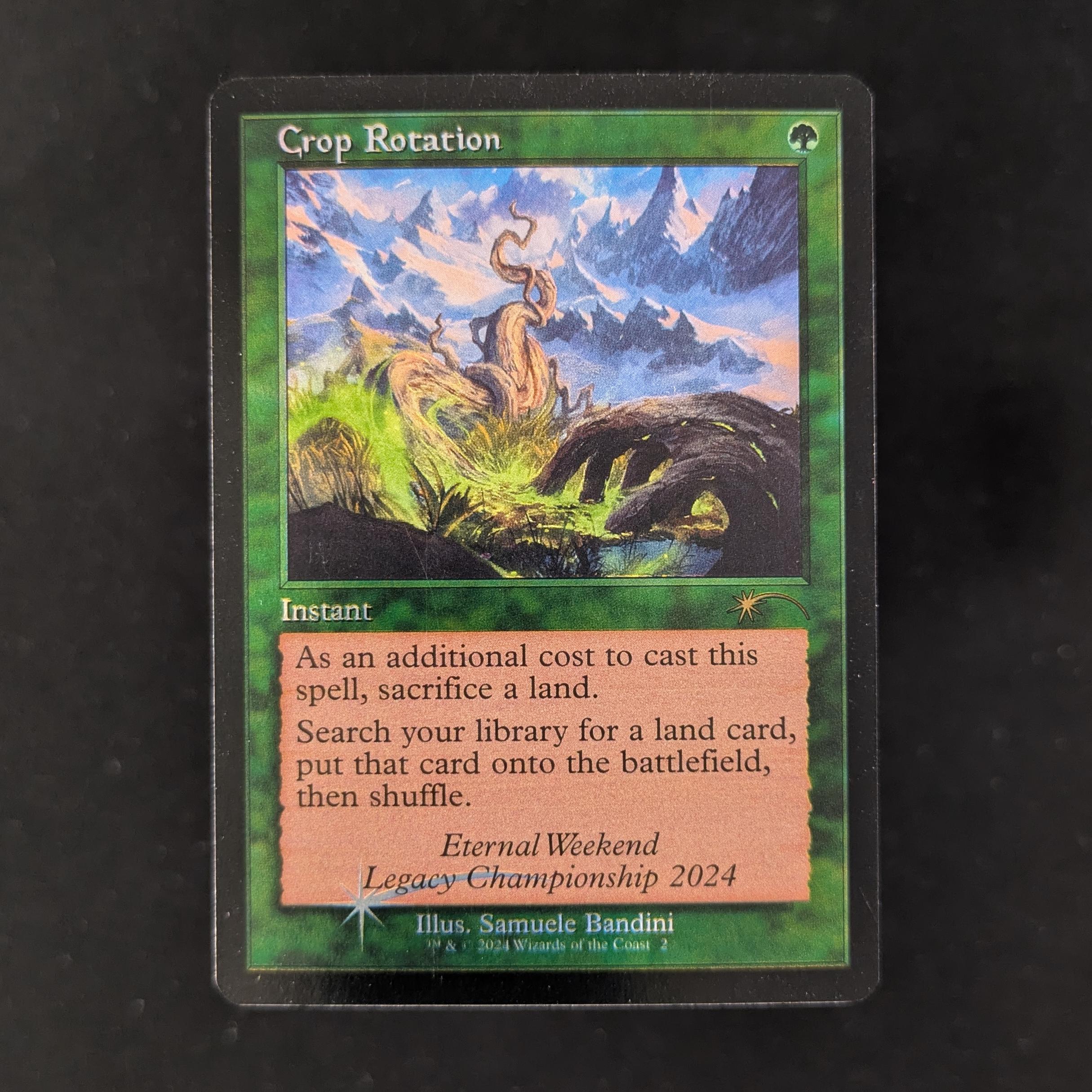 MTG Singles - [FOIL] Crop Rotation (V.2) - Promos - NM - 