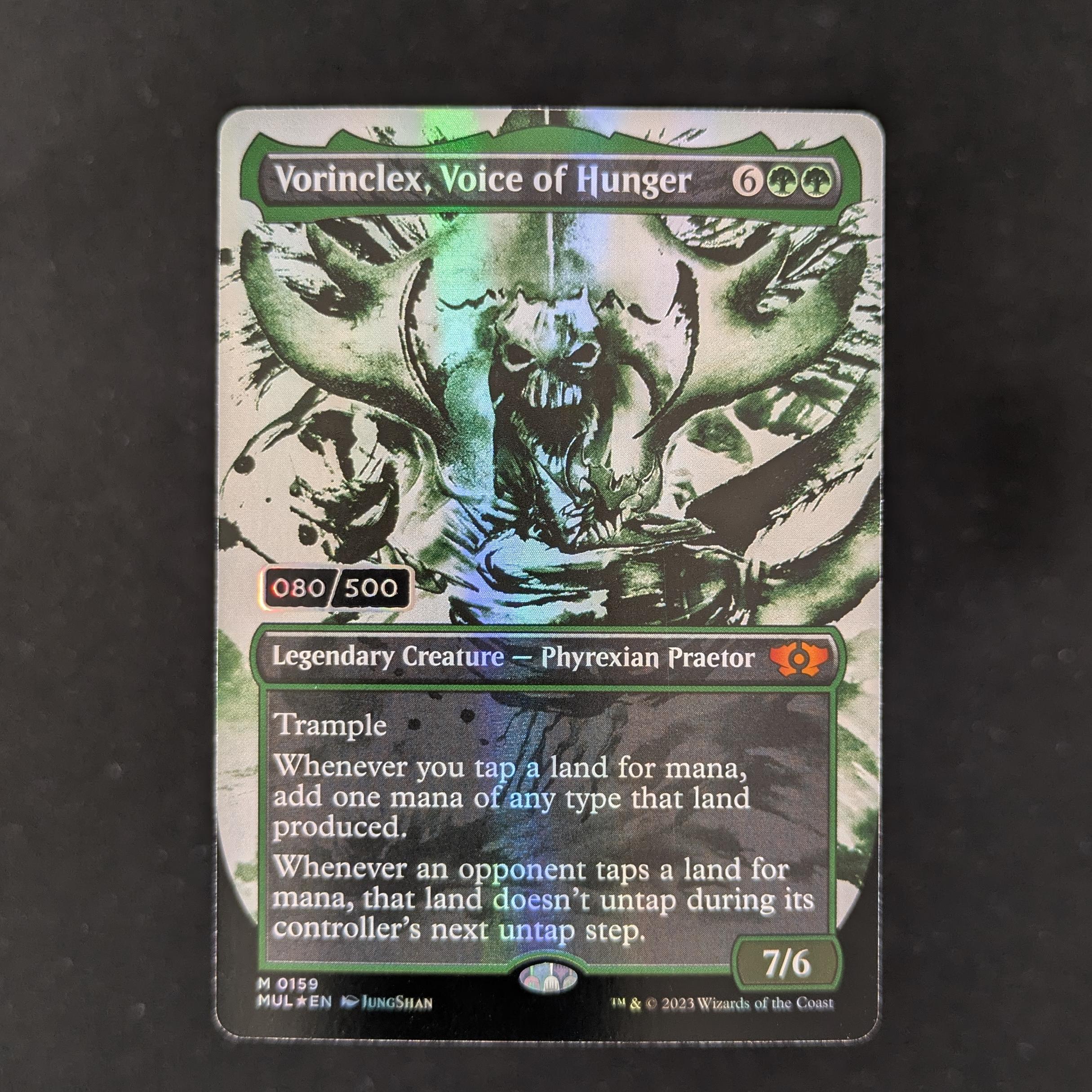 [FOIL] Vorinclex, Voice of Hunger (Serialized) - Multiverse Legends - NM, 080/500