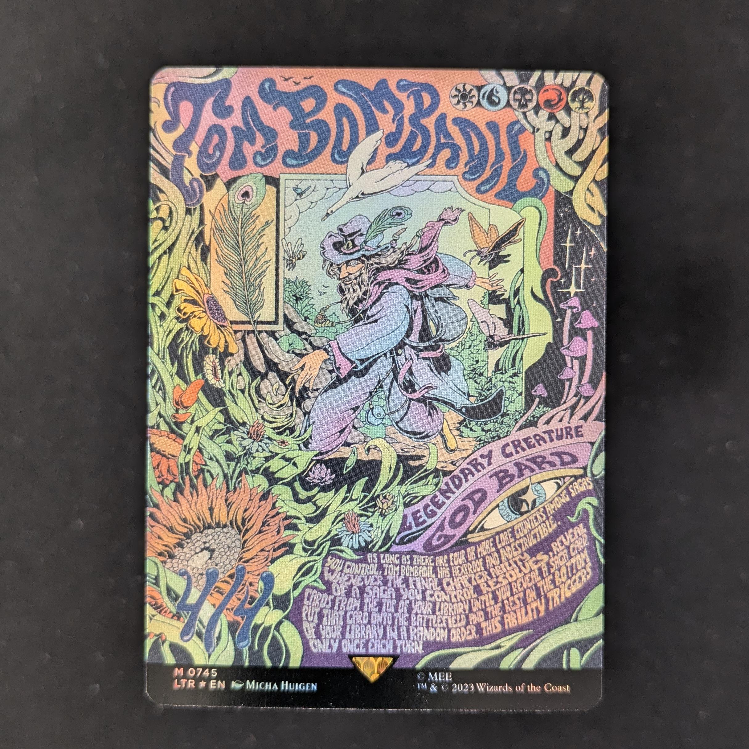 [FOIL] Tom Bombadil (Poster) - The Lord of the Rings: Tales of Middle-earth Holiday Release - GD, BINDER DING