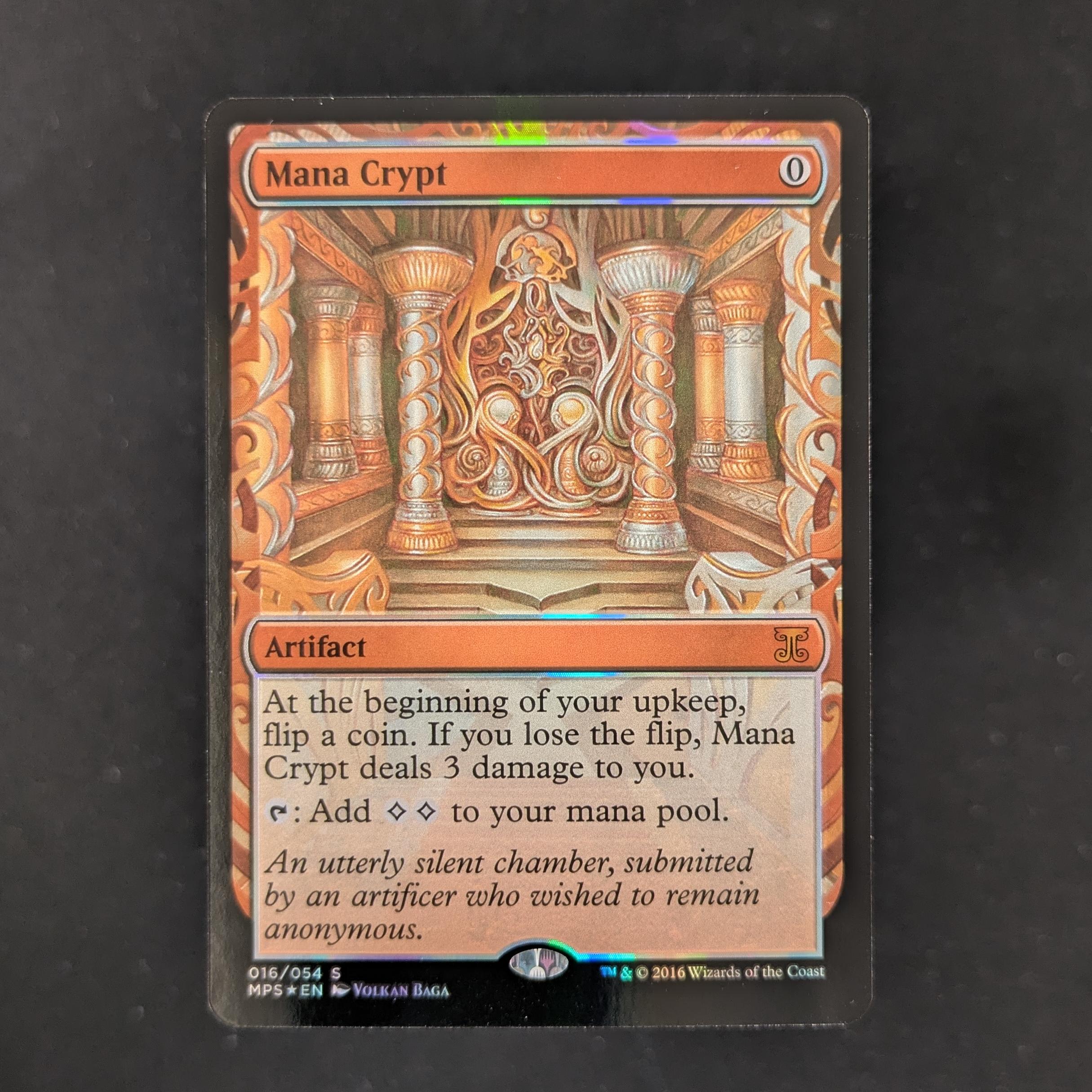 MTG Singles - [FOIL] Mana Crypt - Kaladesh Inventions - NM - 