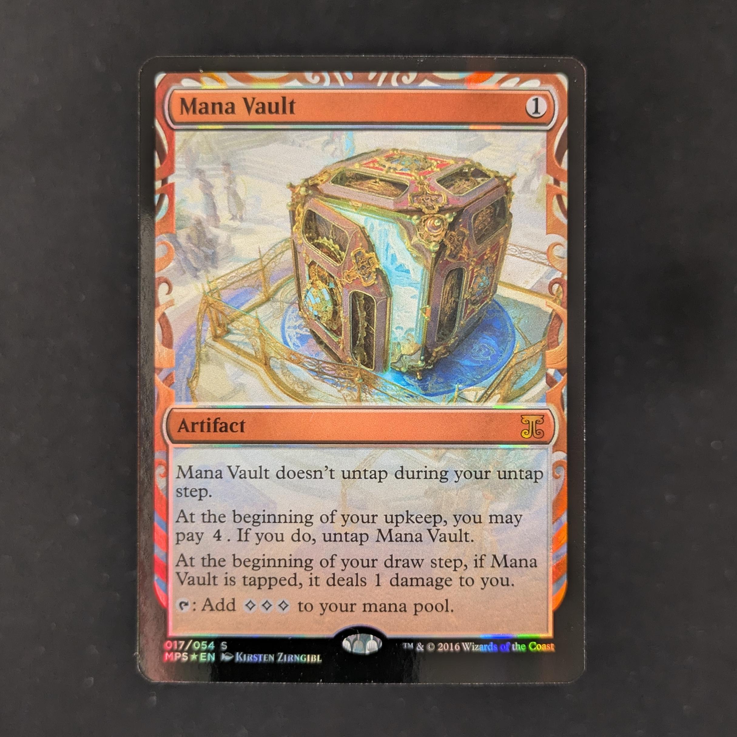 MTG Singles - [FOIL] Mana Vault - Kaladesh Inventions - NM - 