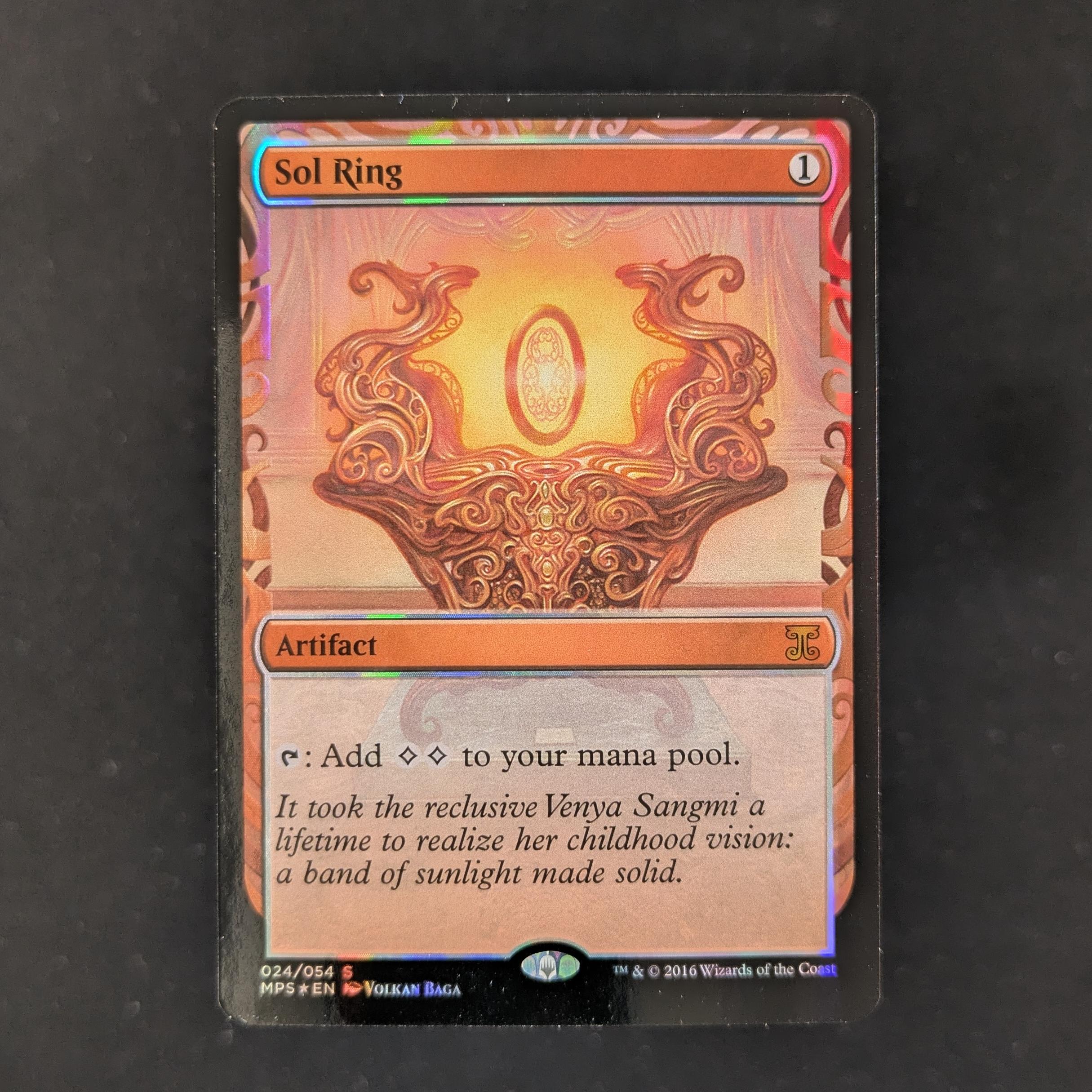[FOIL] Sol Ring - Kaladesh Inventions - NM