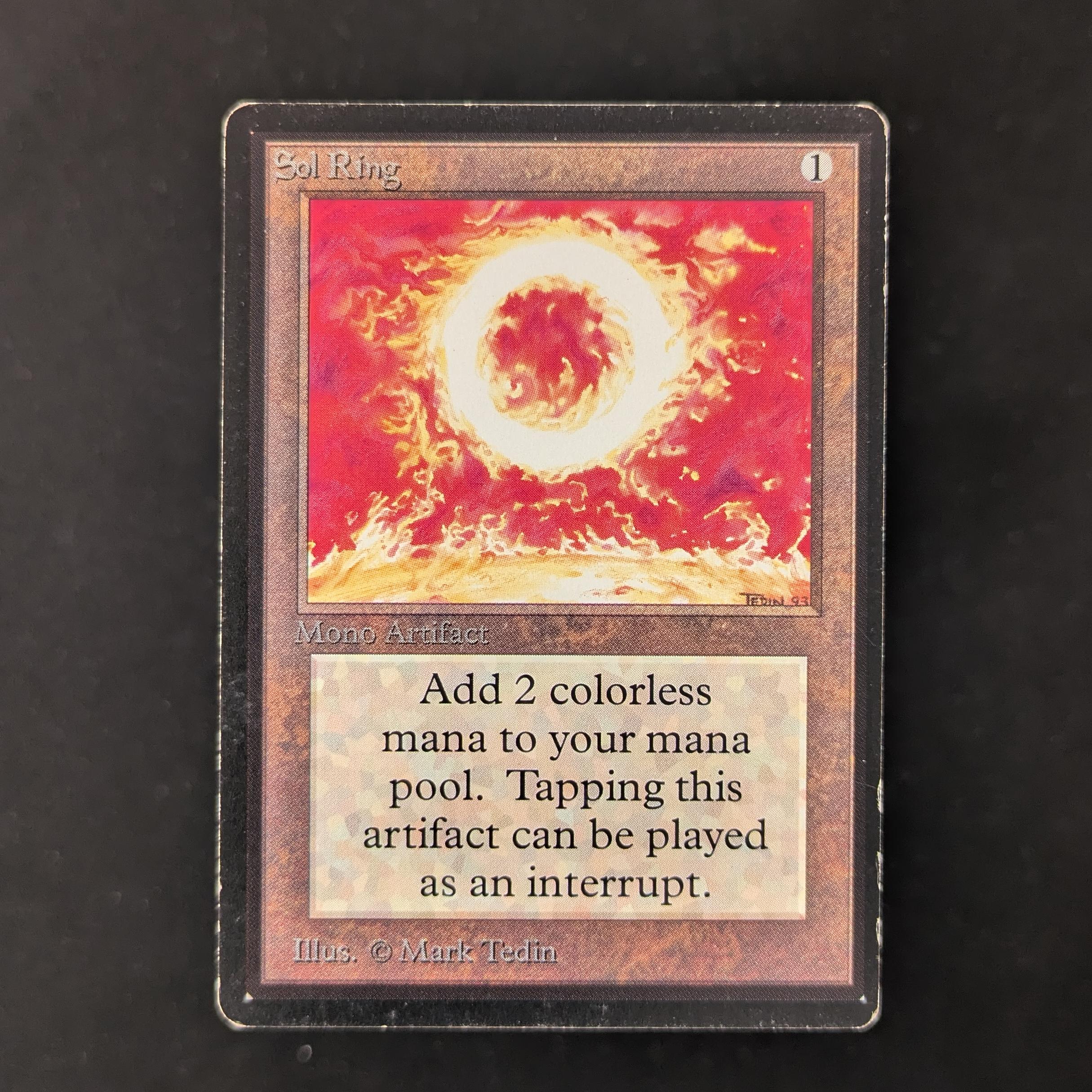 MTG Singles - Sol Ring - Beta - LP - 30097