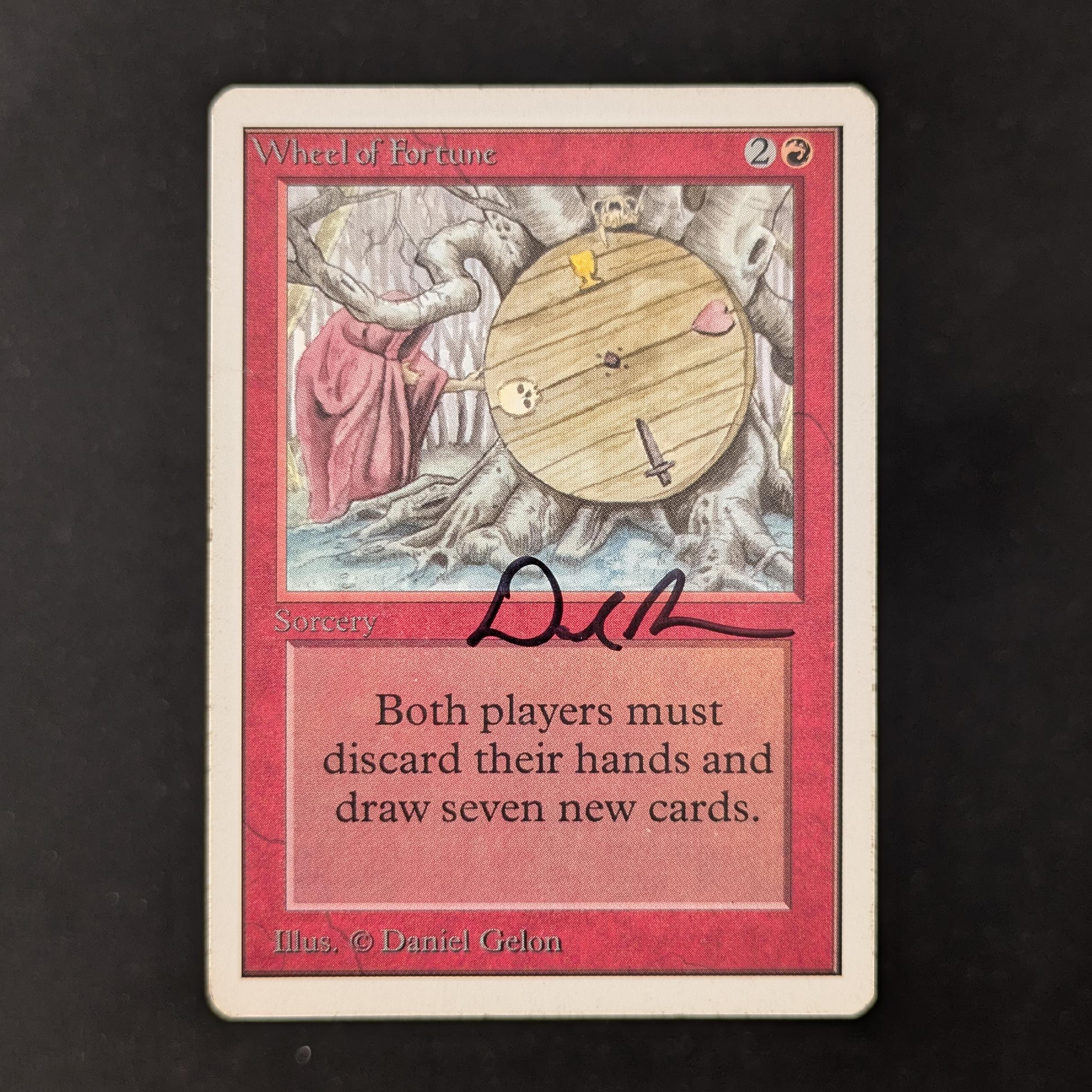 MTG Singles - Wheel of Fortune - Unlimited - PL - SIGNED - 30116