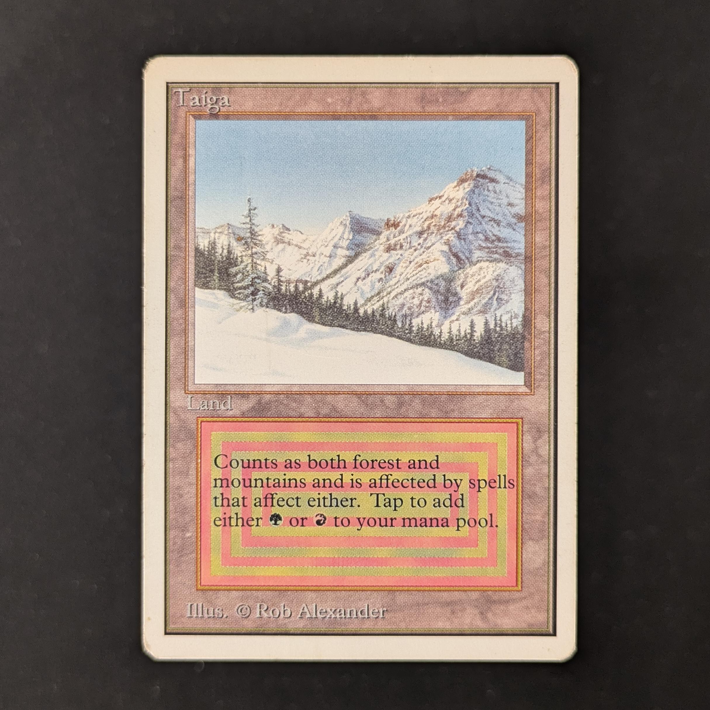 MTG Singles - Taiga - Unlimited - PO - INKED - 30128