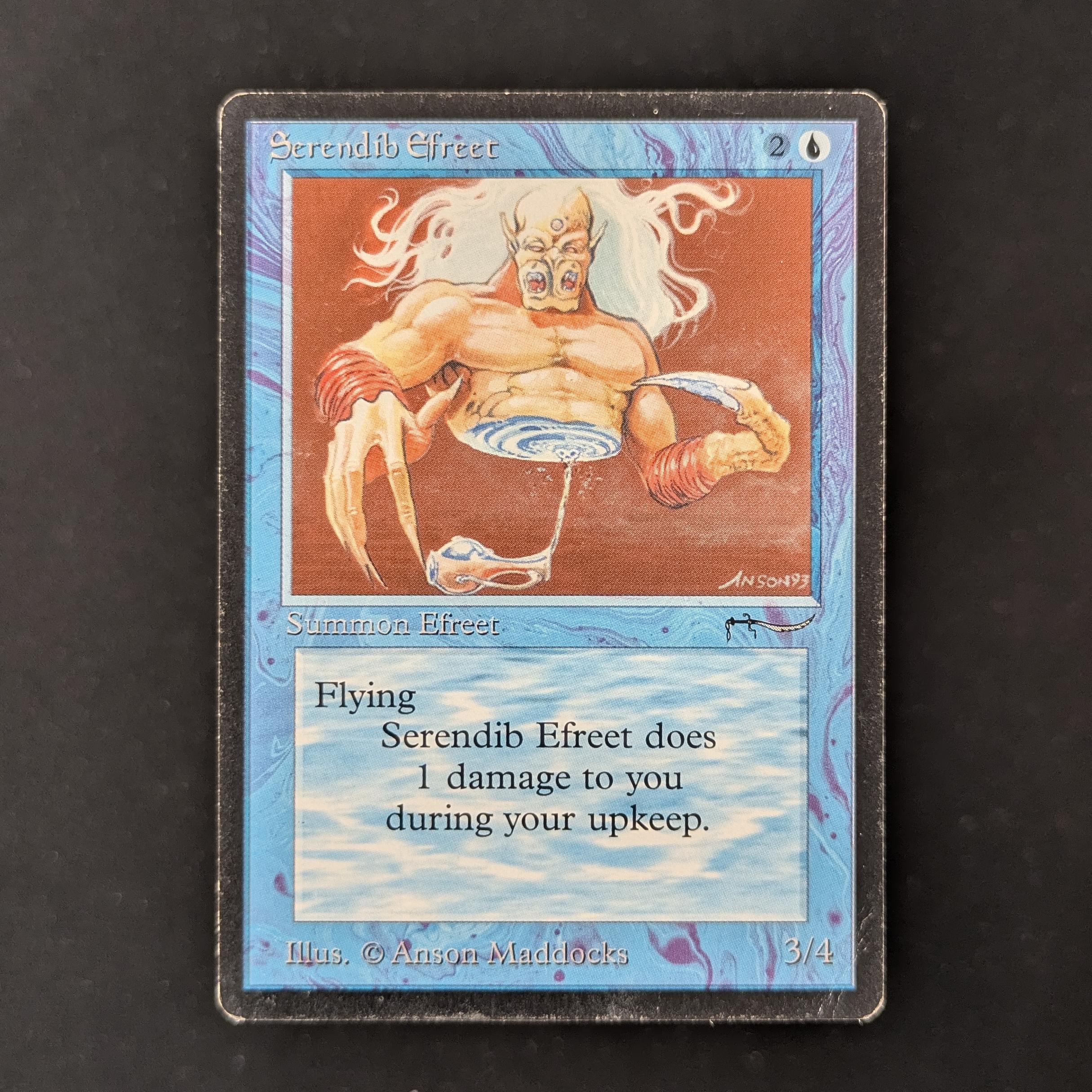 MTG Singles - Serendib Efreet - Arabian Nights - LP - 30130