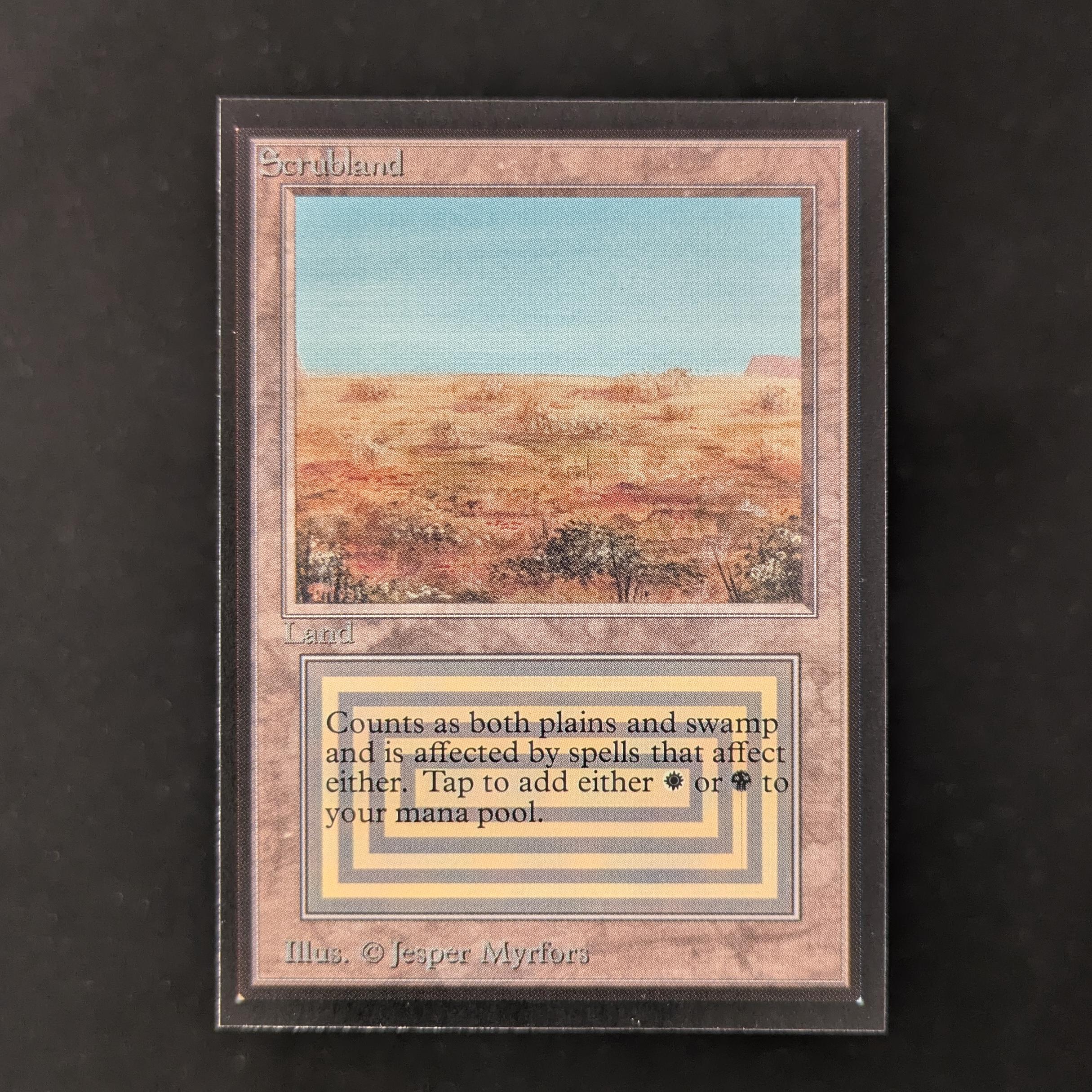 MTG Singles - Scrubland - Collectors' Edition - NM - 30178
