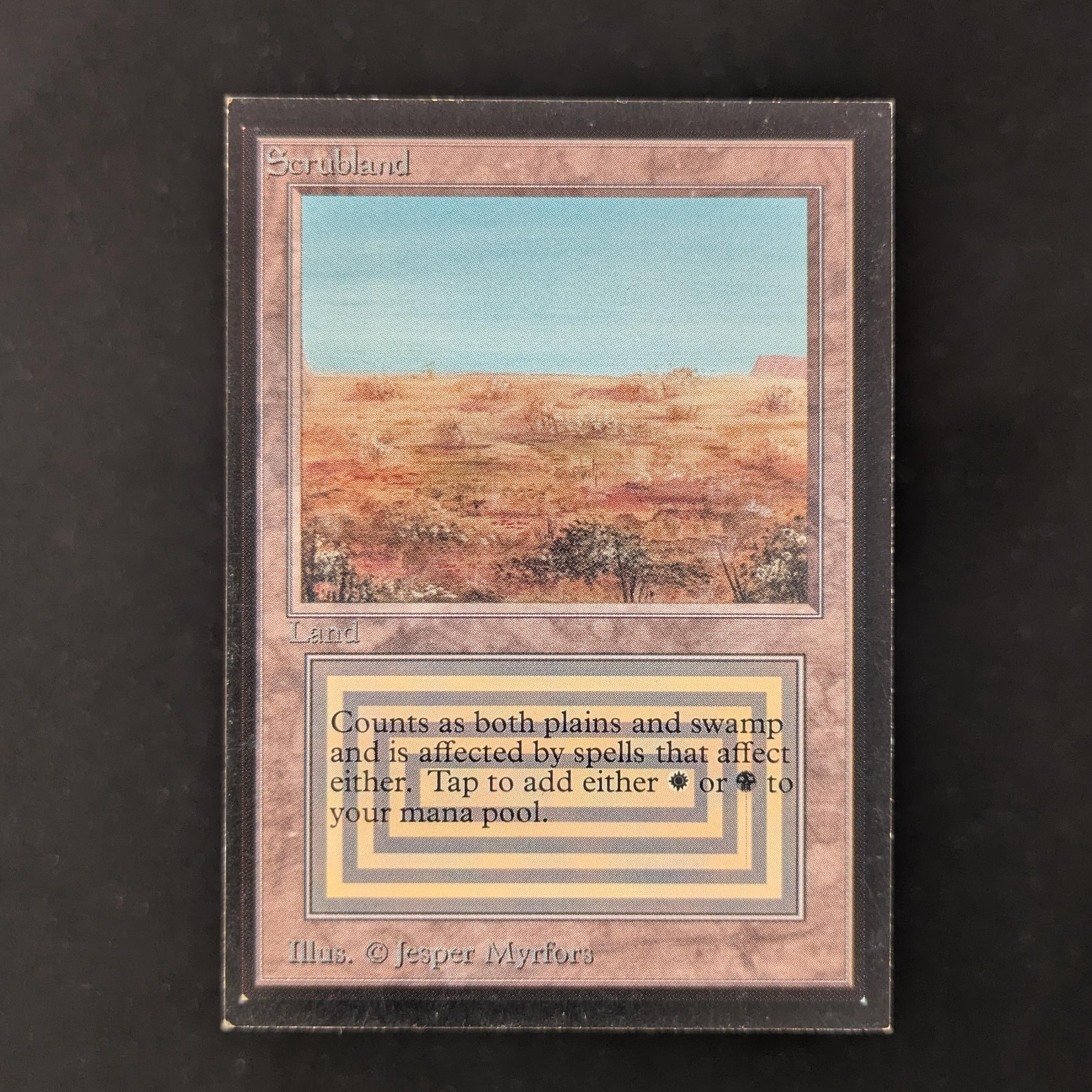 MTG Singles - Scrubland - Collectors' Edition - LP - 30179