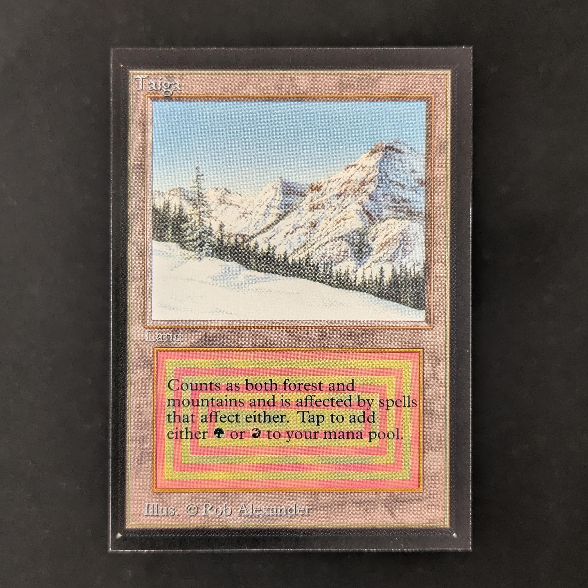 MTG Singles - Taiga - Collectors' Edition - NM - 30180