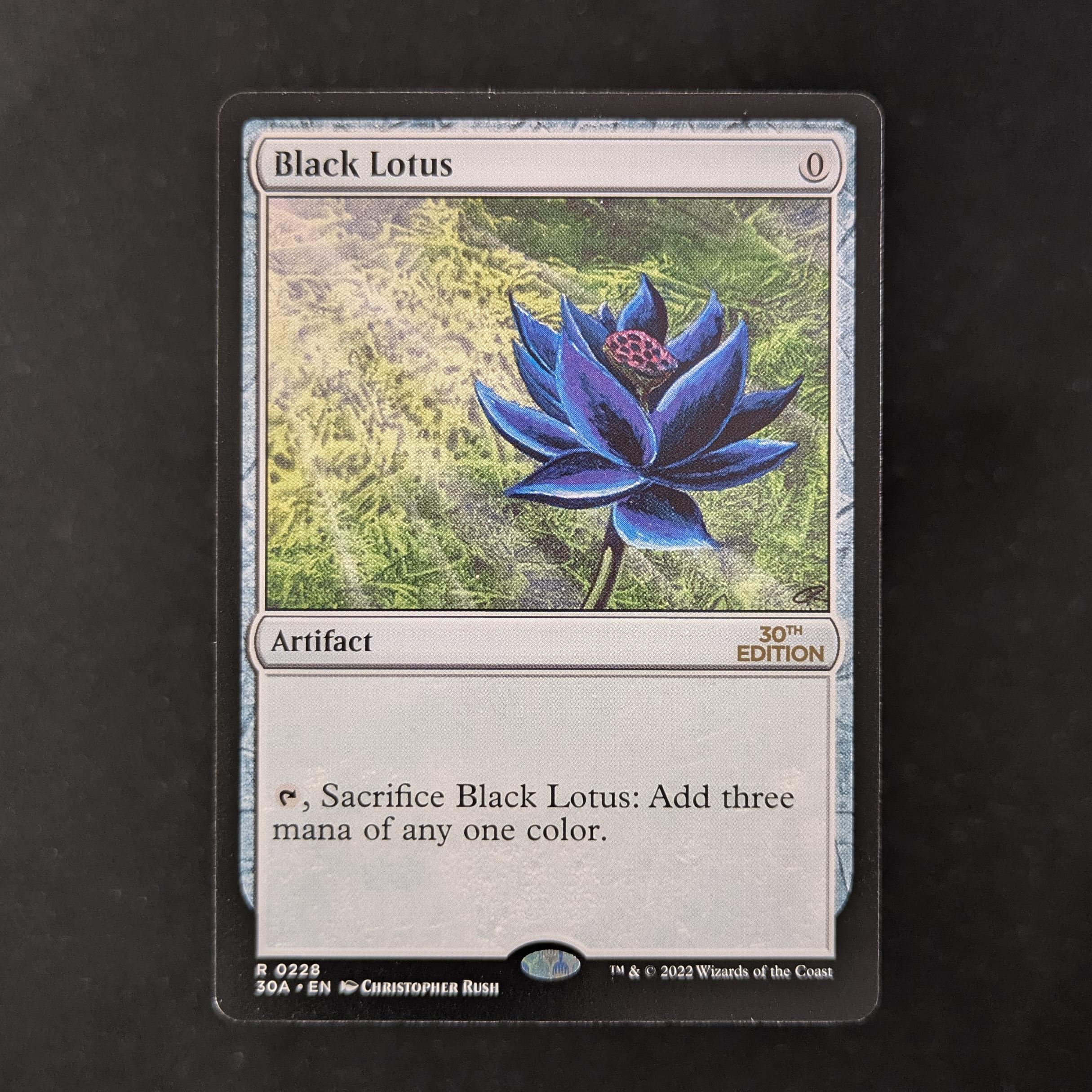 MTG Singles - Black Lotus (Modern Frame) - 30th Anniversary Edition - NM - 30190