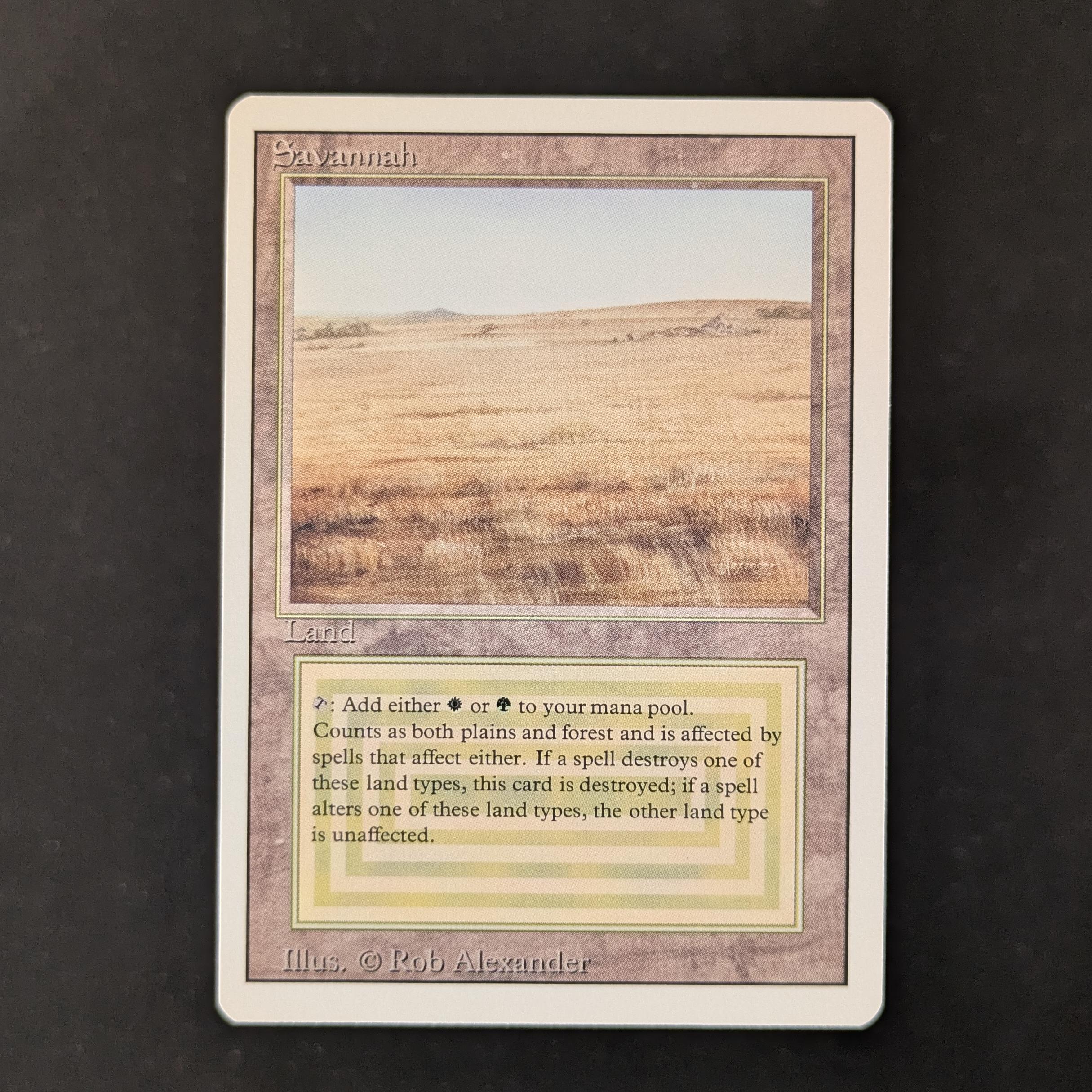 【MTG】Savannah Savannah - Revised