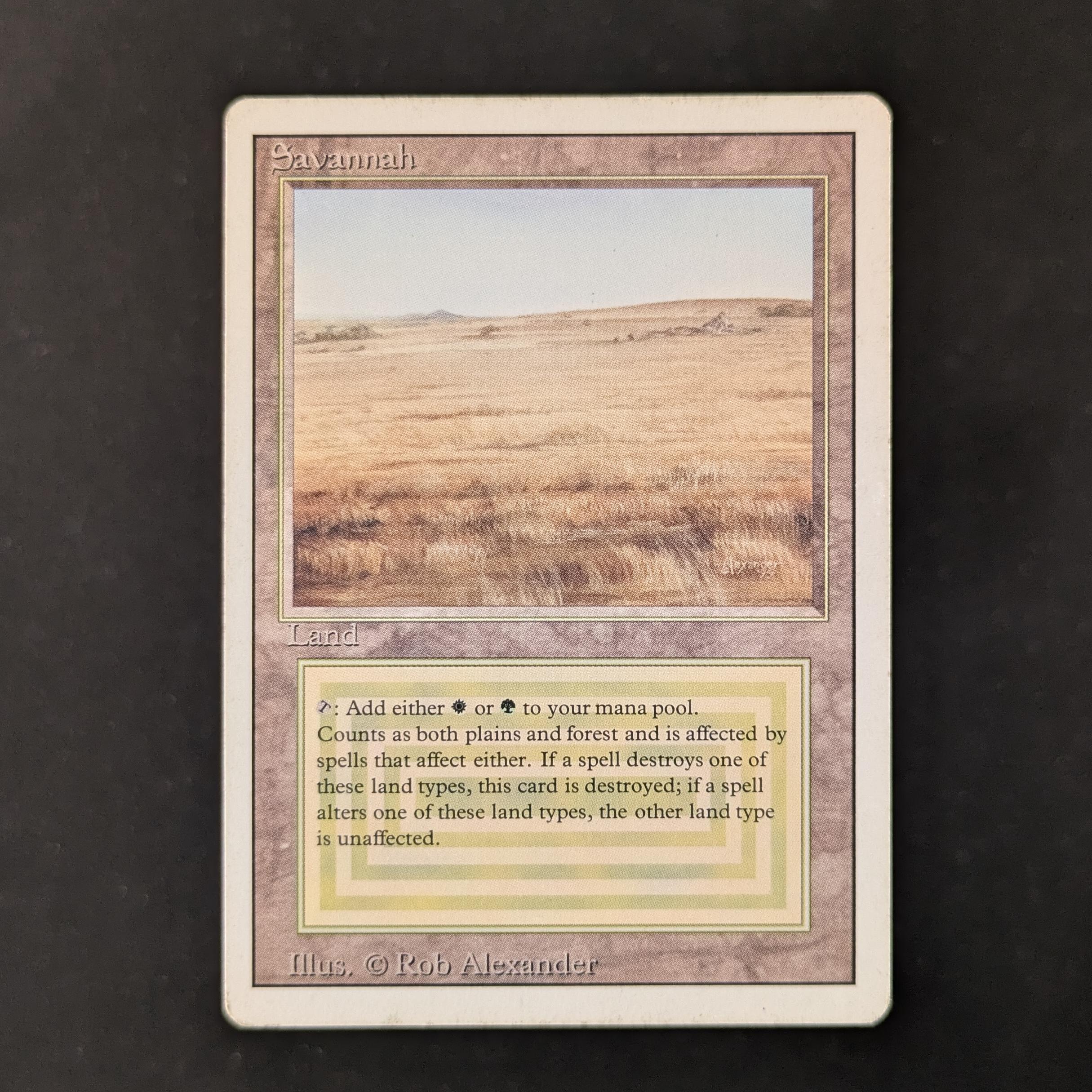 MTG Singles - Savannah - Revised - PL - 30204