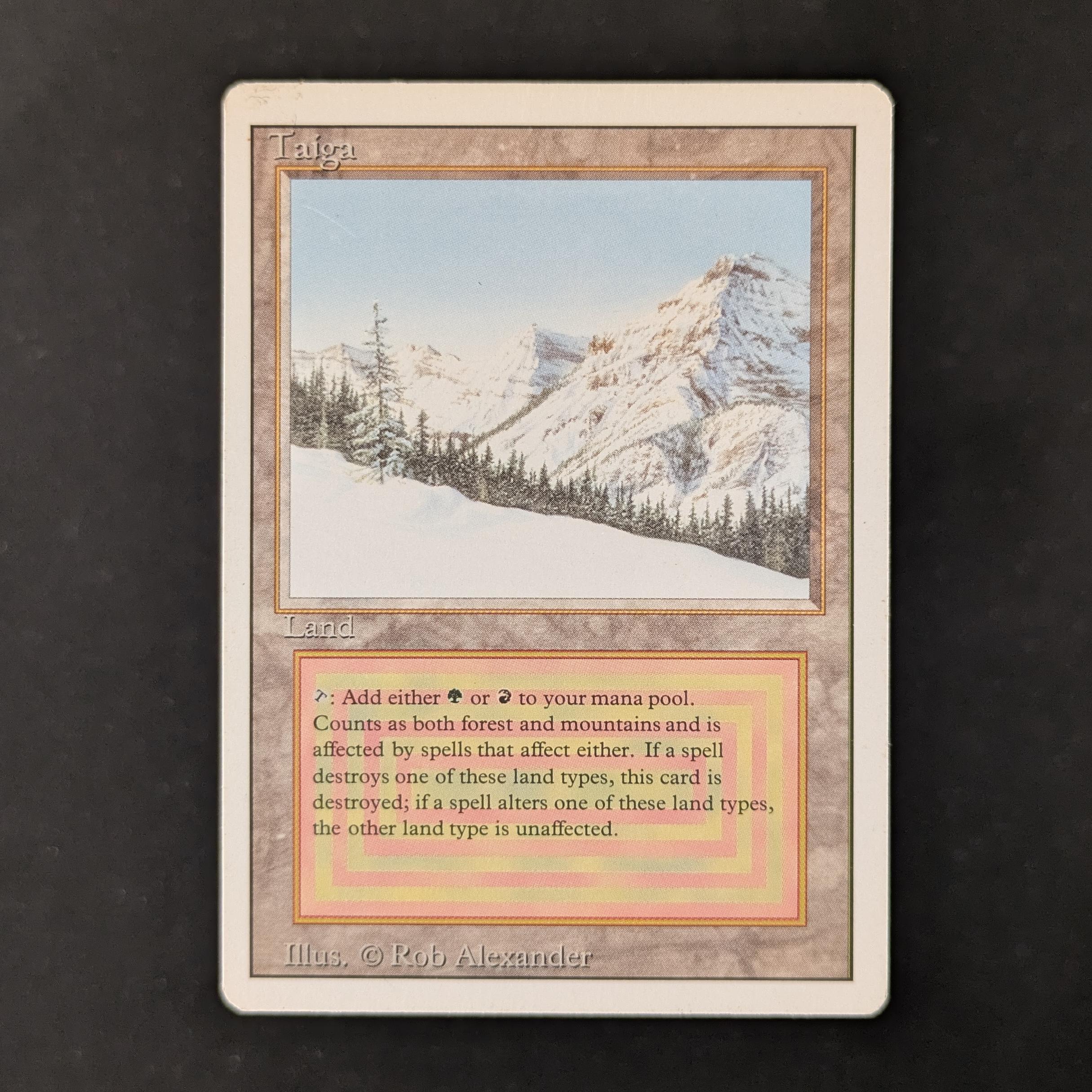 MTG Singles - Taiga - Revised - LP - 30209