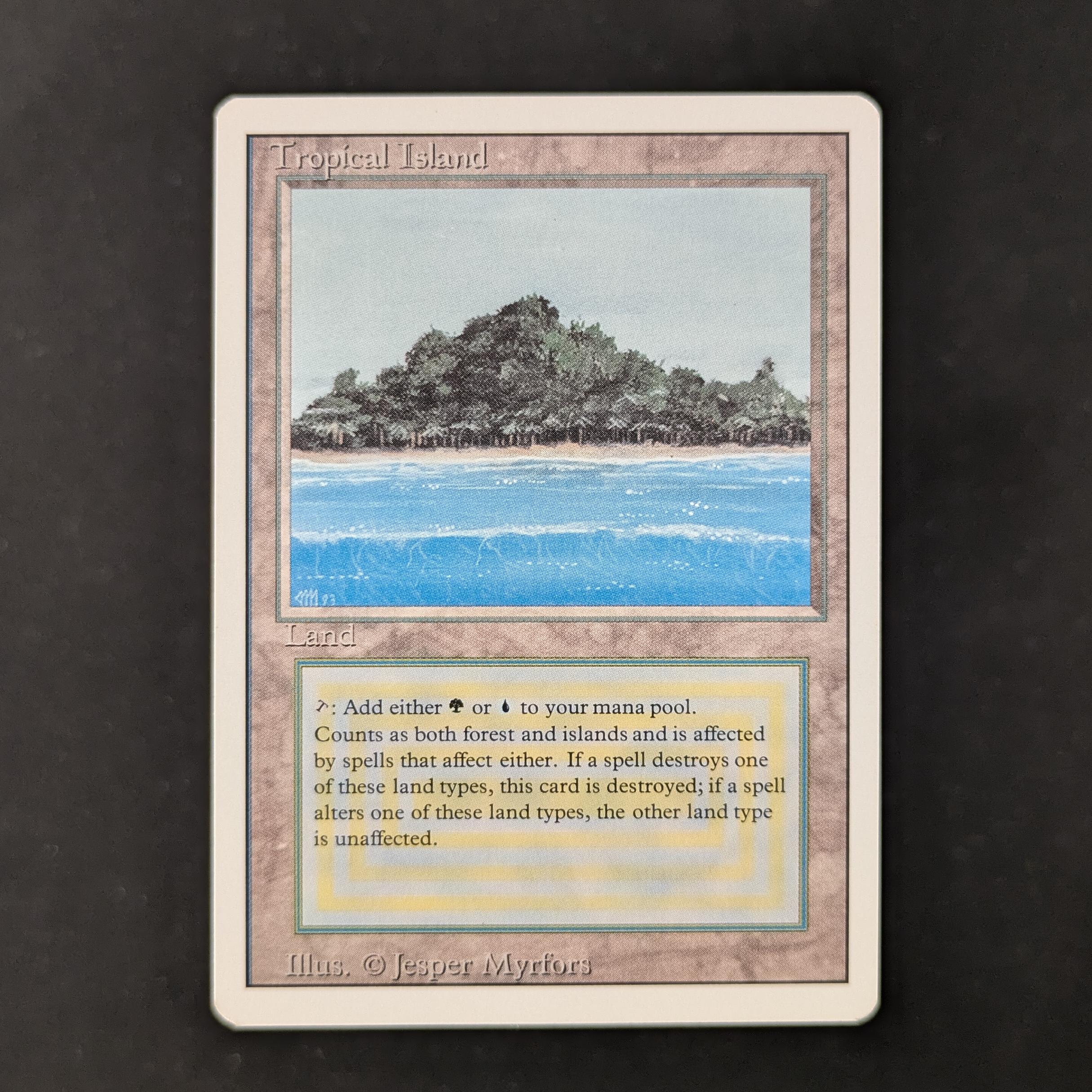 MTG Singles - Tropical Island - Revised - NM - 30211