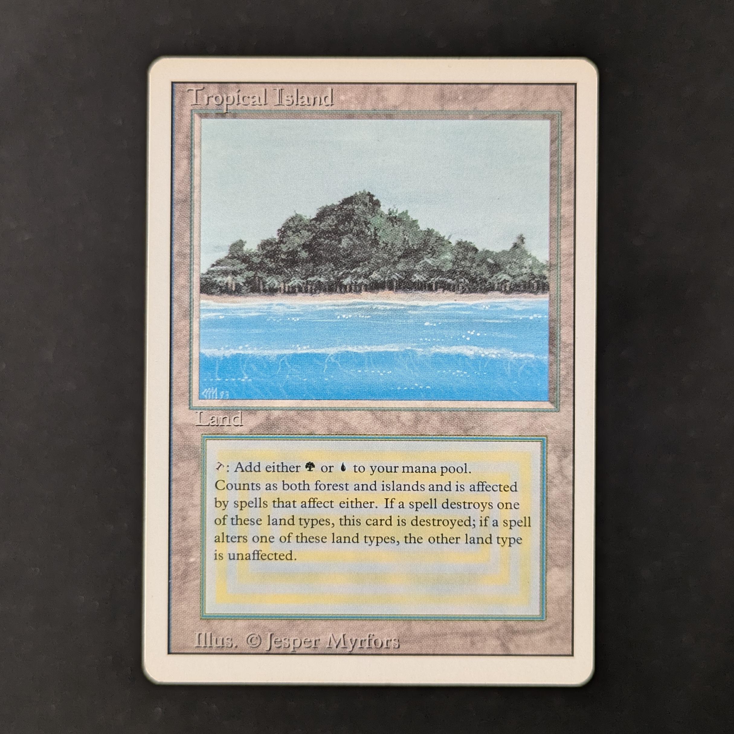 MTG Singles - Tropical Island - Revised - GD - 30212