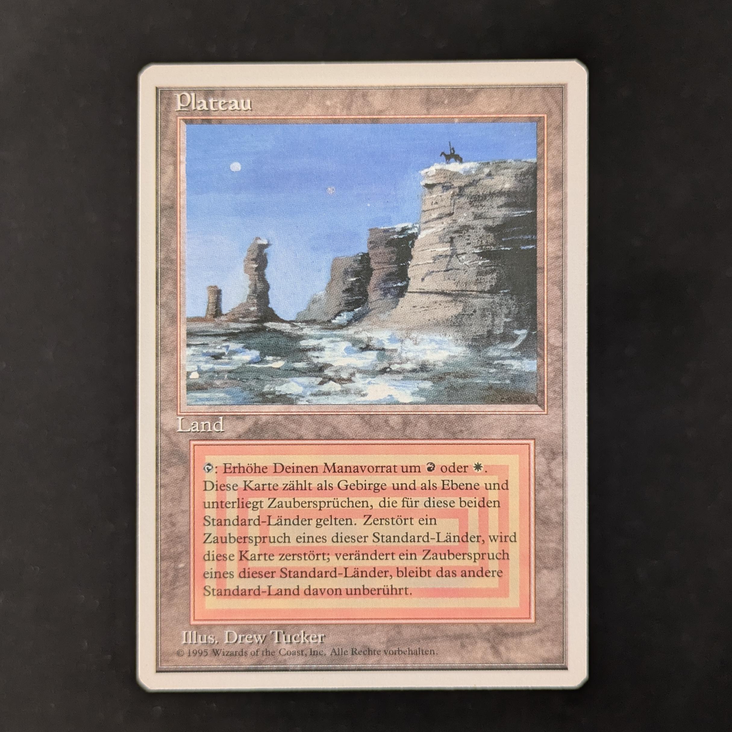 MTG Singles - Plateau - Foreign White Bordered - German - NM - 30224