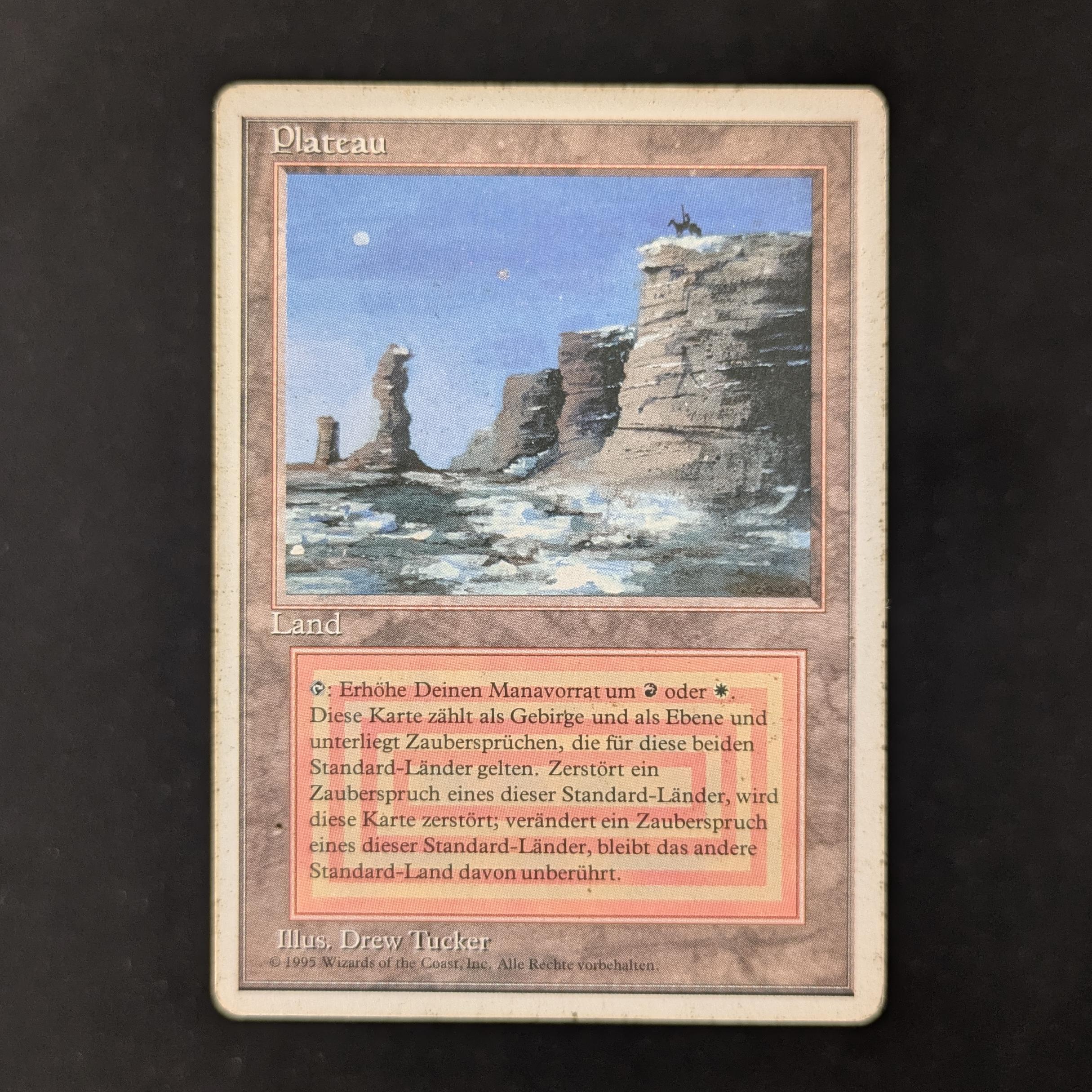 Plateau - Foreign White Bordered