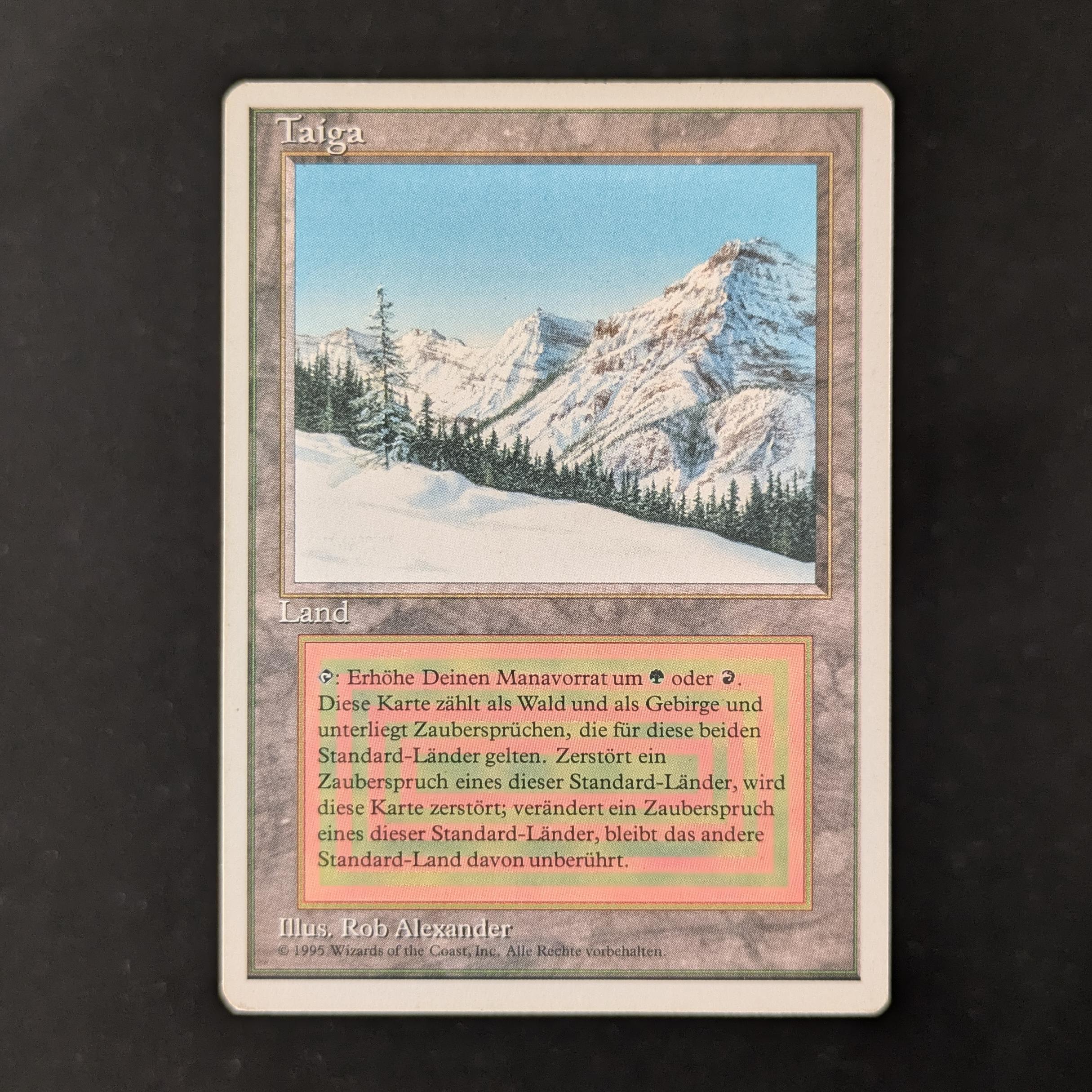 Taiga - Foreign White Bordered