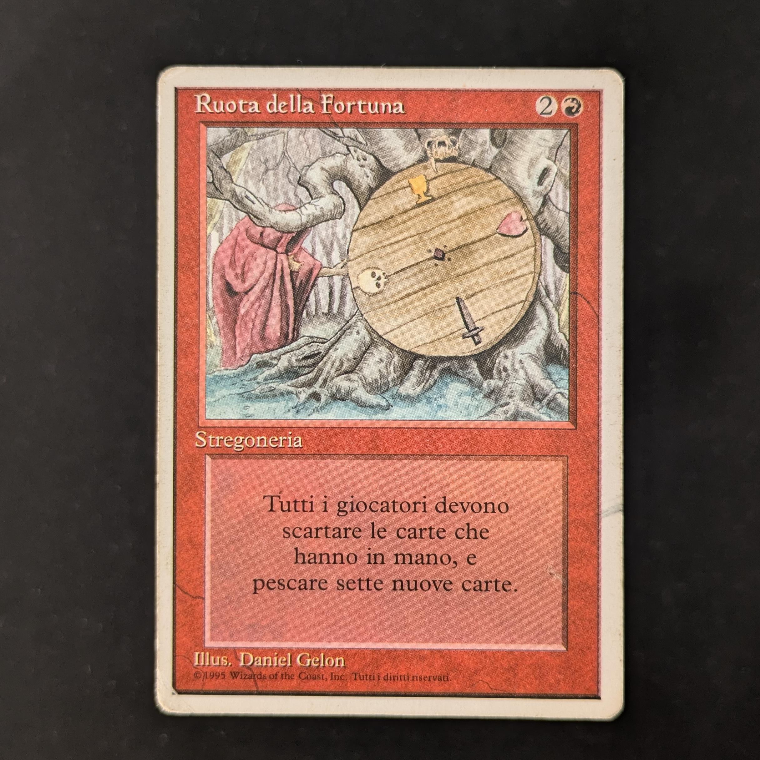 Wheel of Fortune - Foreign White Bordered