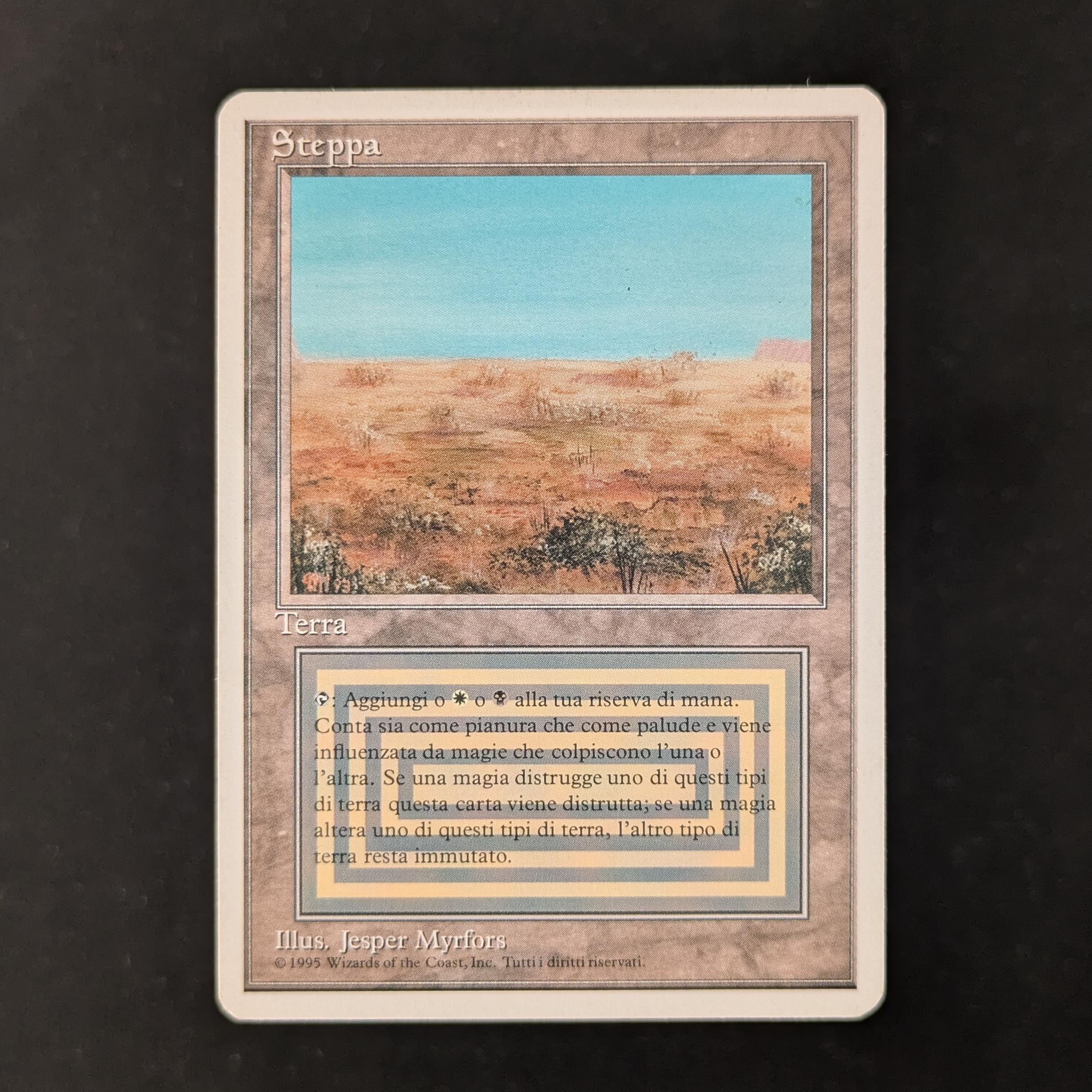 MTG Singles - Scrubland - Foreign White Bordered - Italian - GD - 30235
