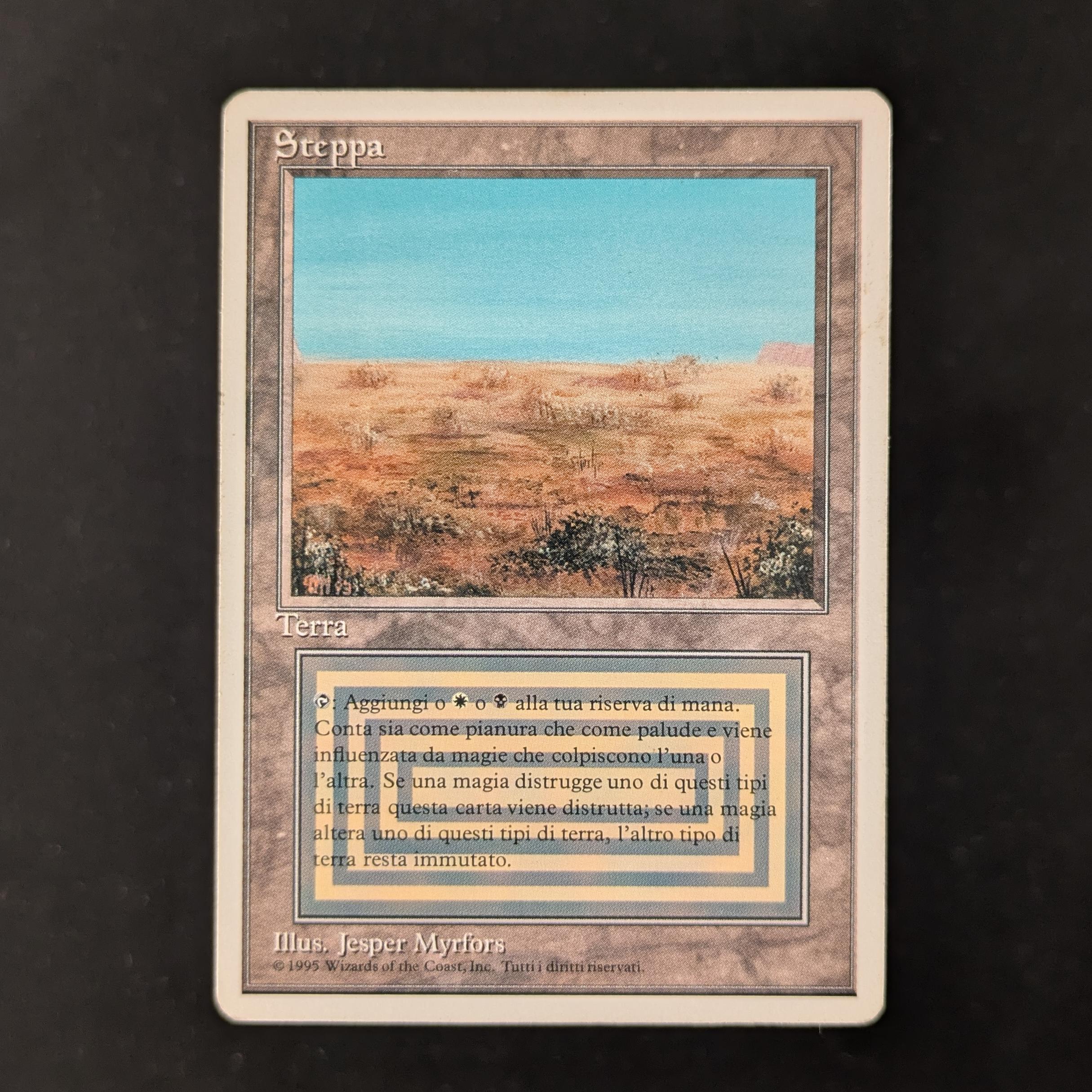 MTG Singles - Scrubland - Foreign White Bordered - Italian - LP - 30236