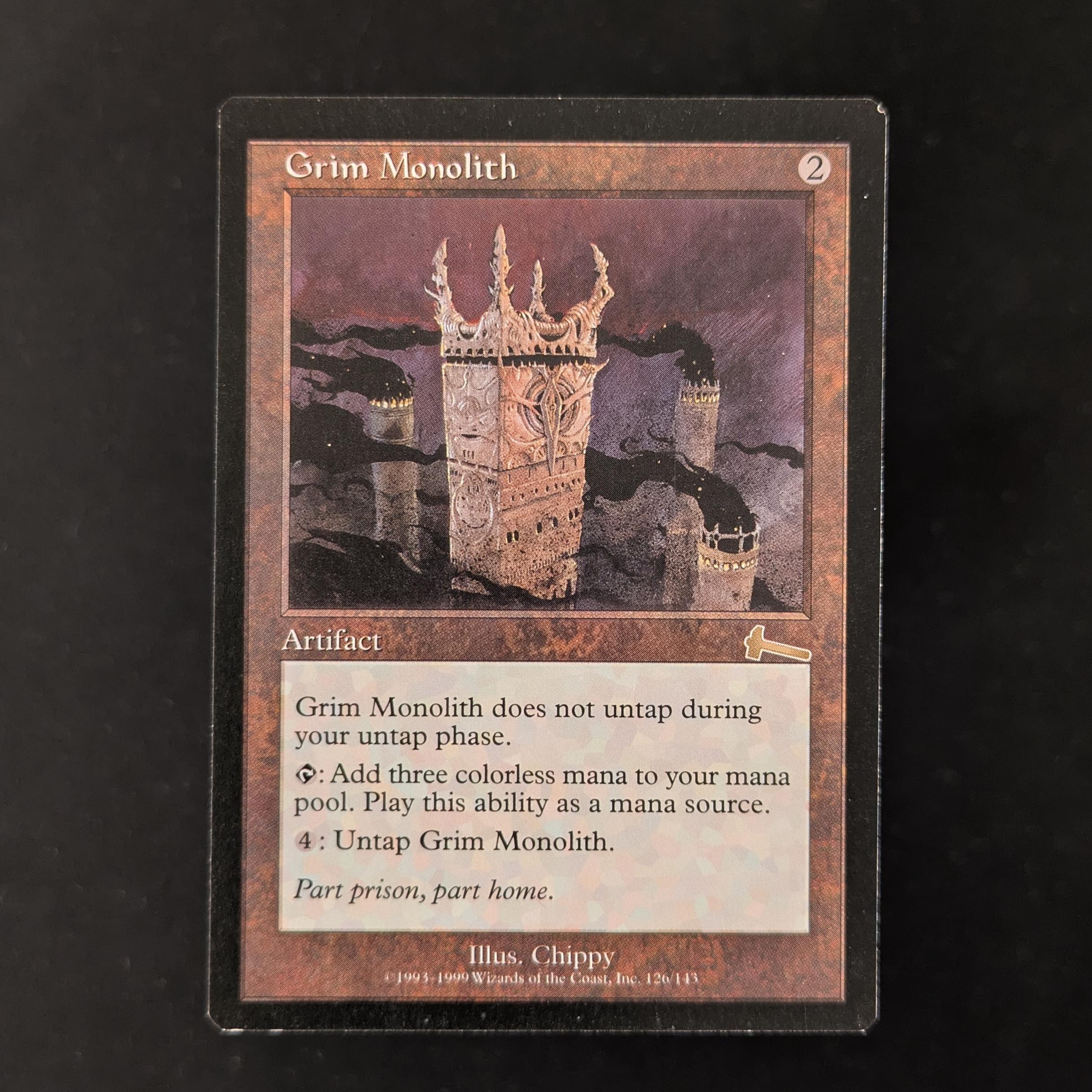 MTG Singles - Grim Monolith - Urza's Legacy - English - EX - 30254