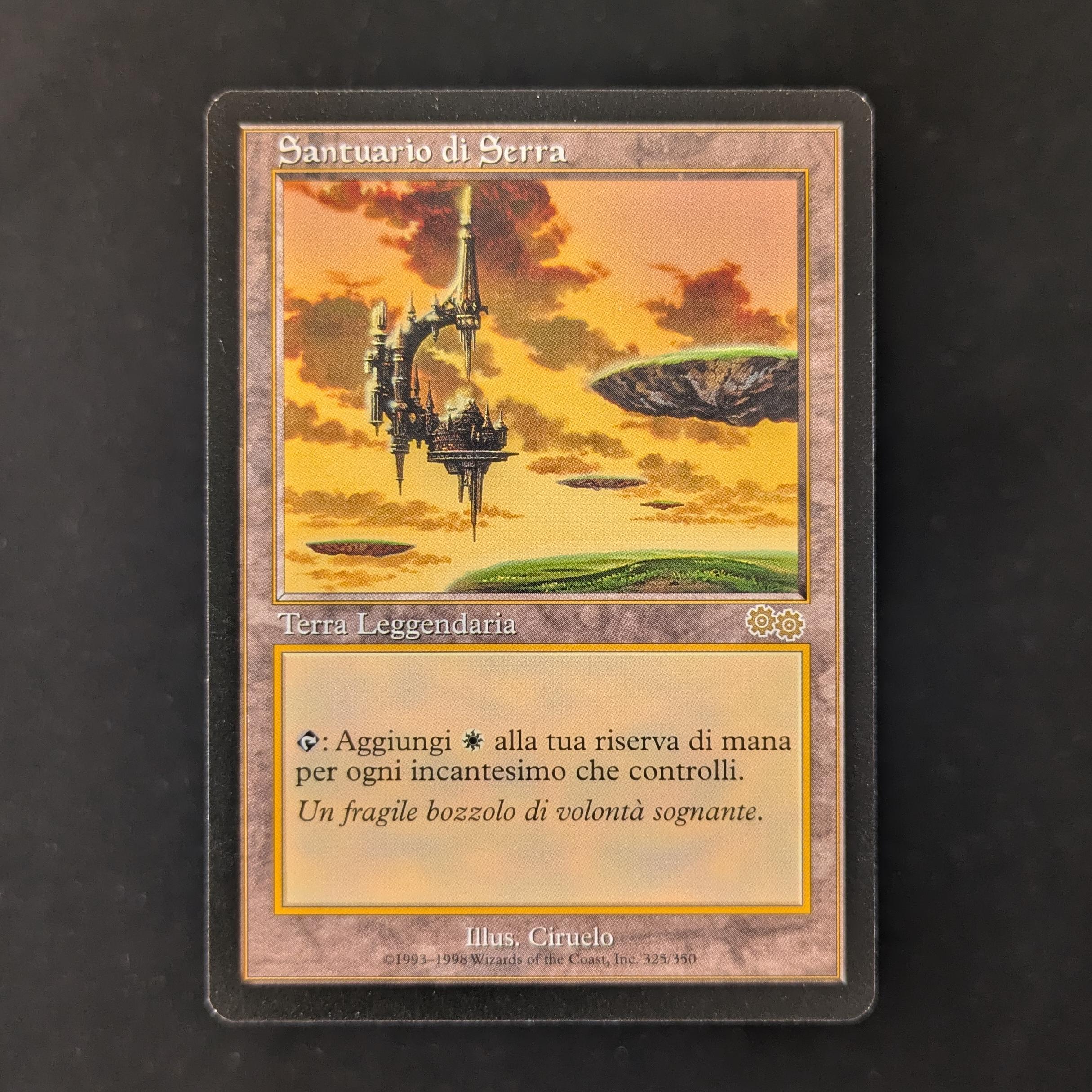 MTG Singles - Serra's Sanctum - Urza's Saga - Italian - NM - 30272