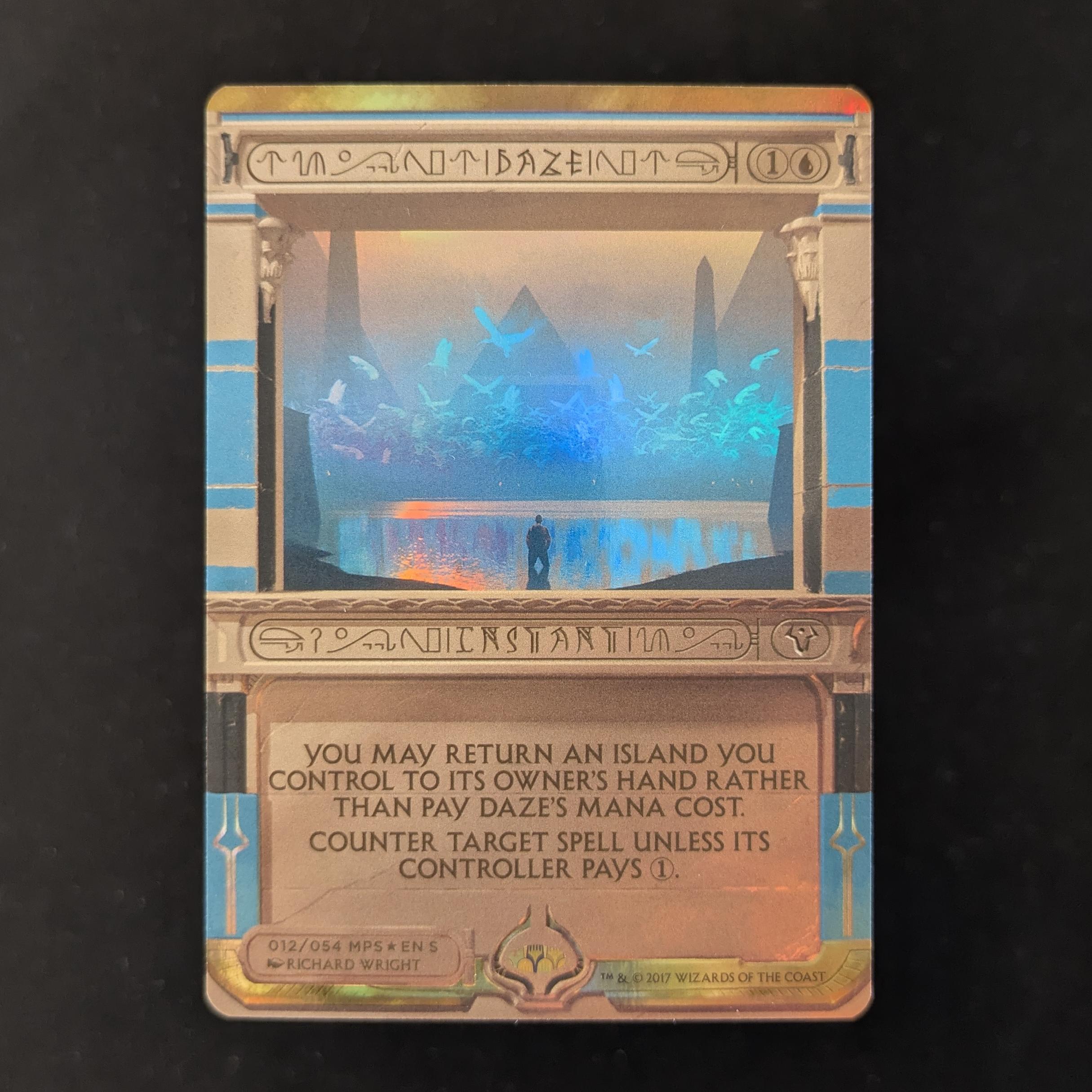 [FOIL] Daze - Amonkhet Invocations - NM