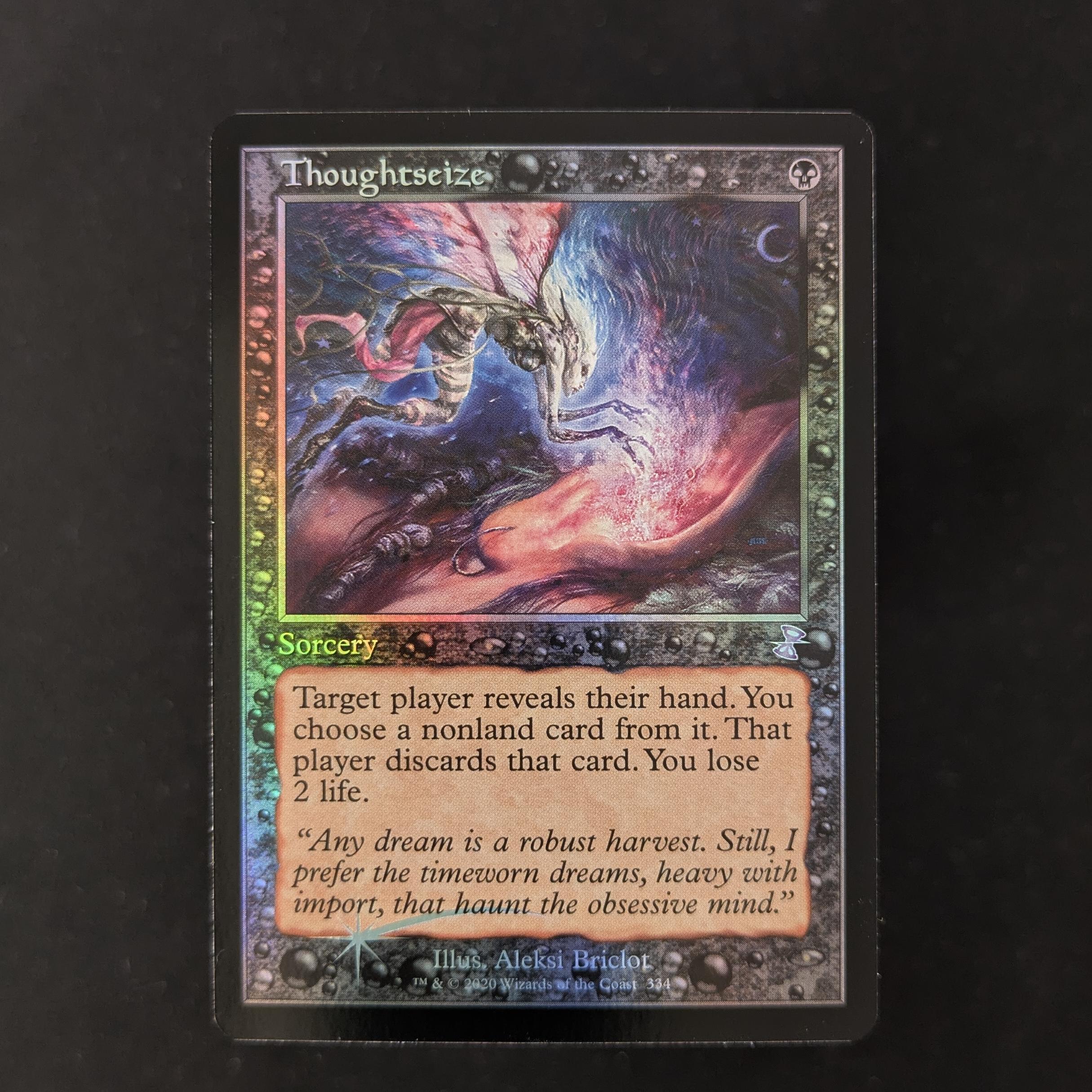 [FOIL] Thoughtseize - Time Spiral Remastered: Extras - NM