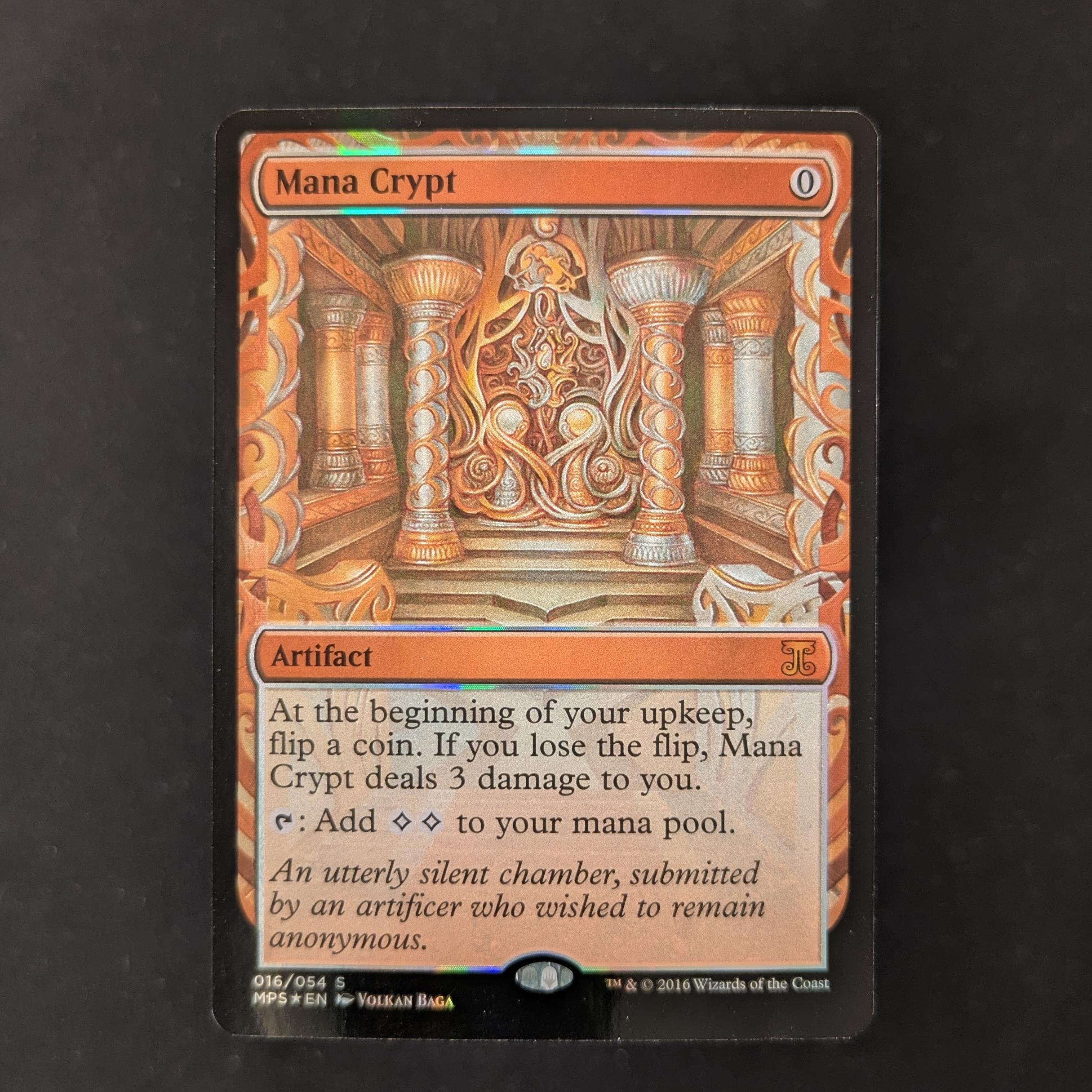 [FOIL] Mana Crypt - Kaladesh Inventions - GD, DENT